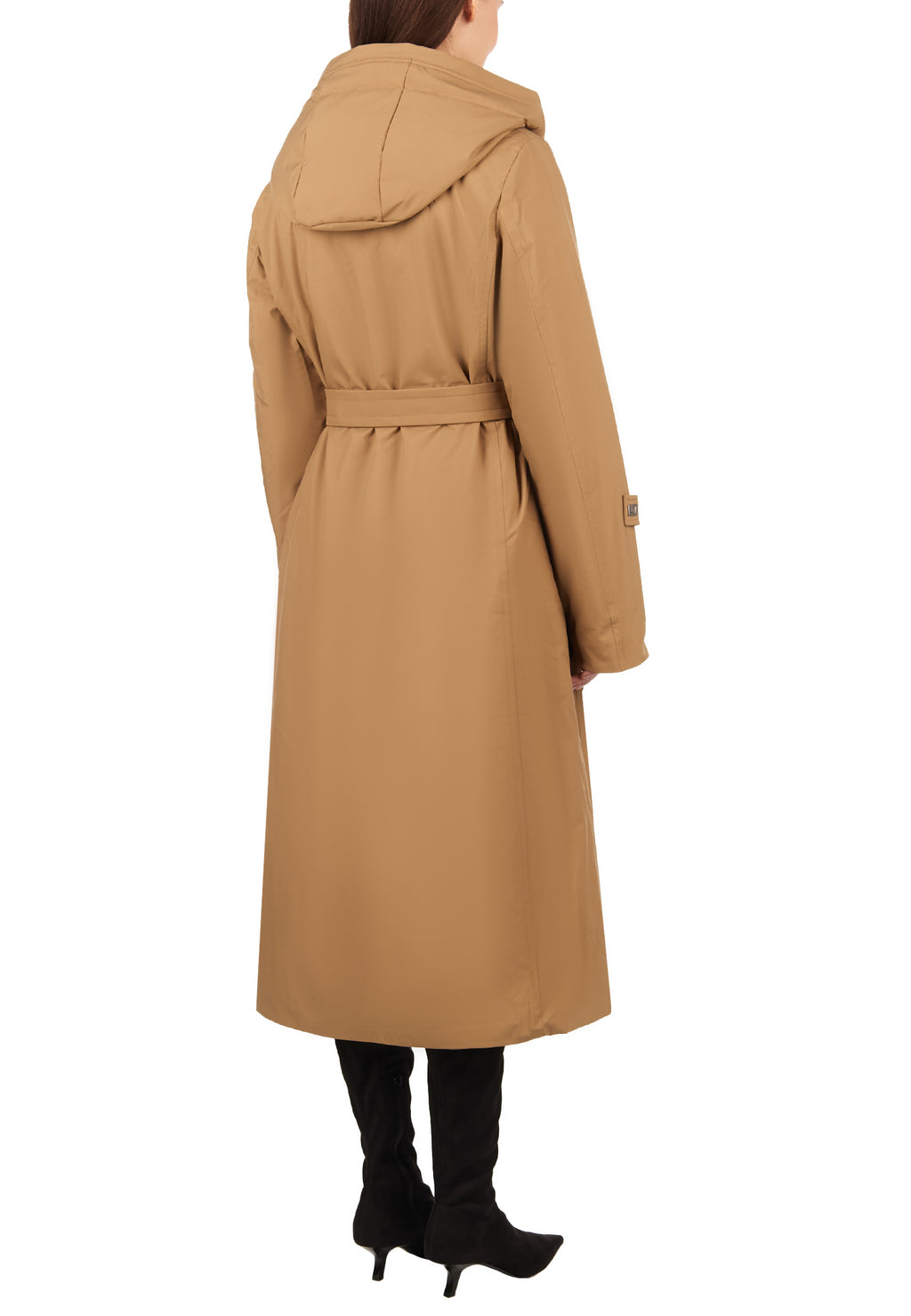 Brown Sfilato trench coat - view 2