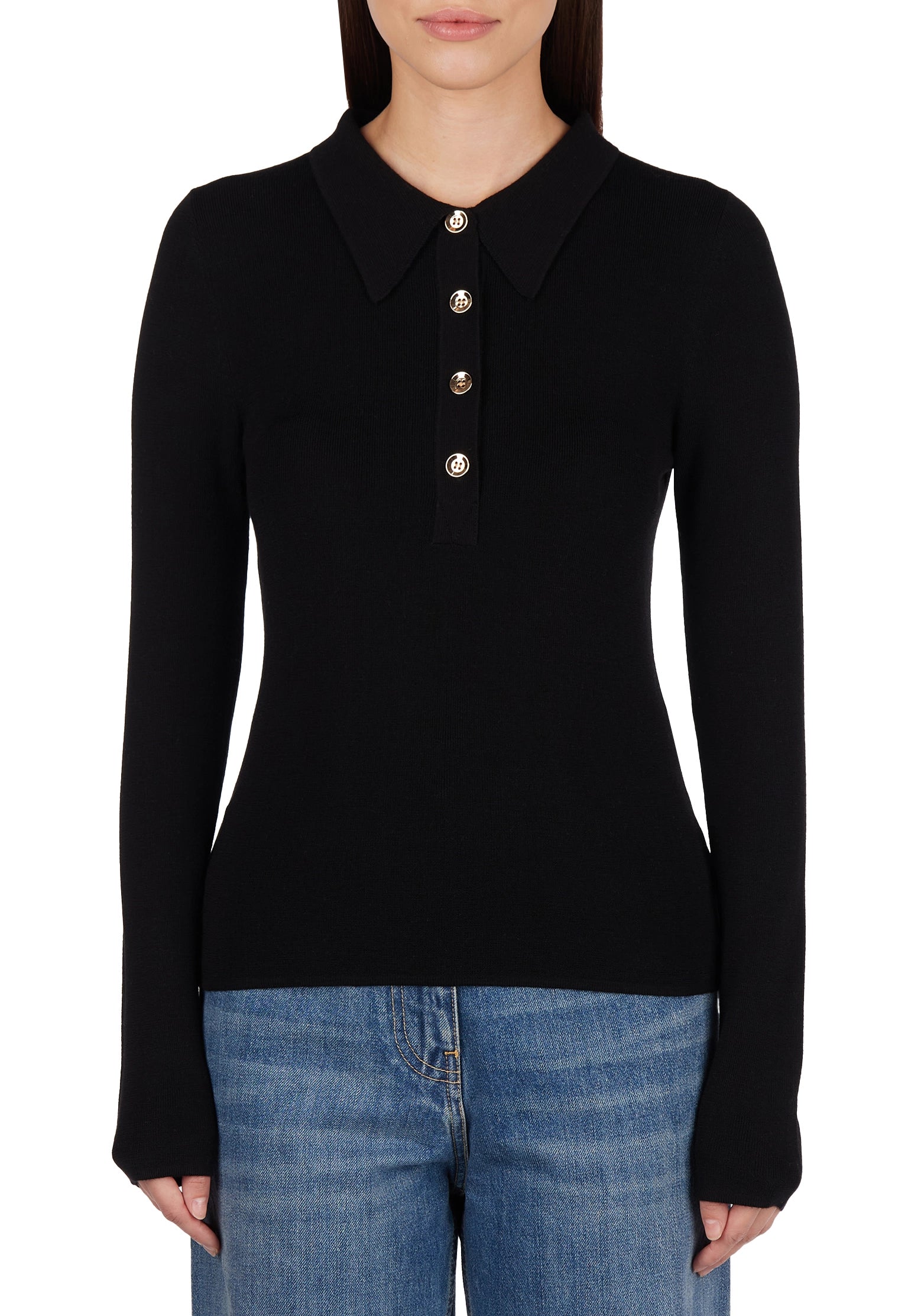 Black Sfilato pullover - view 3