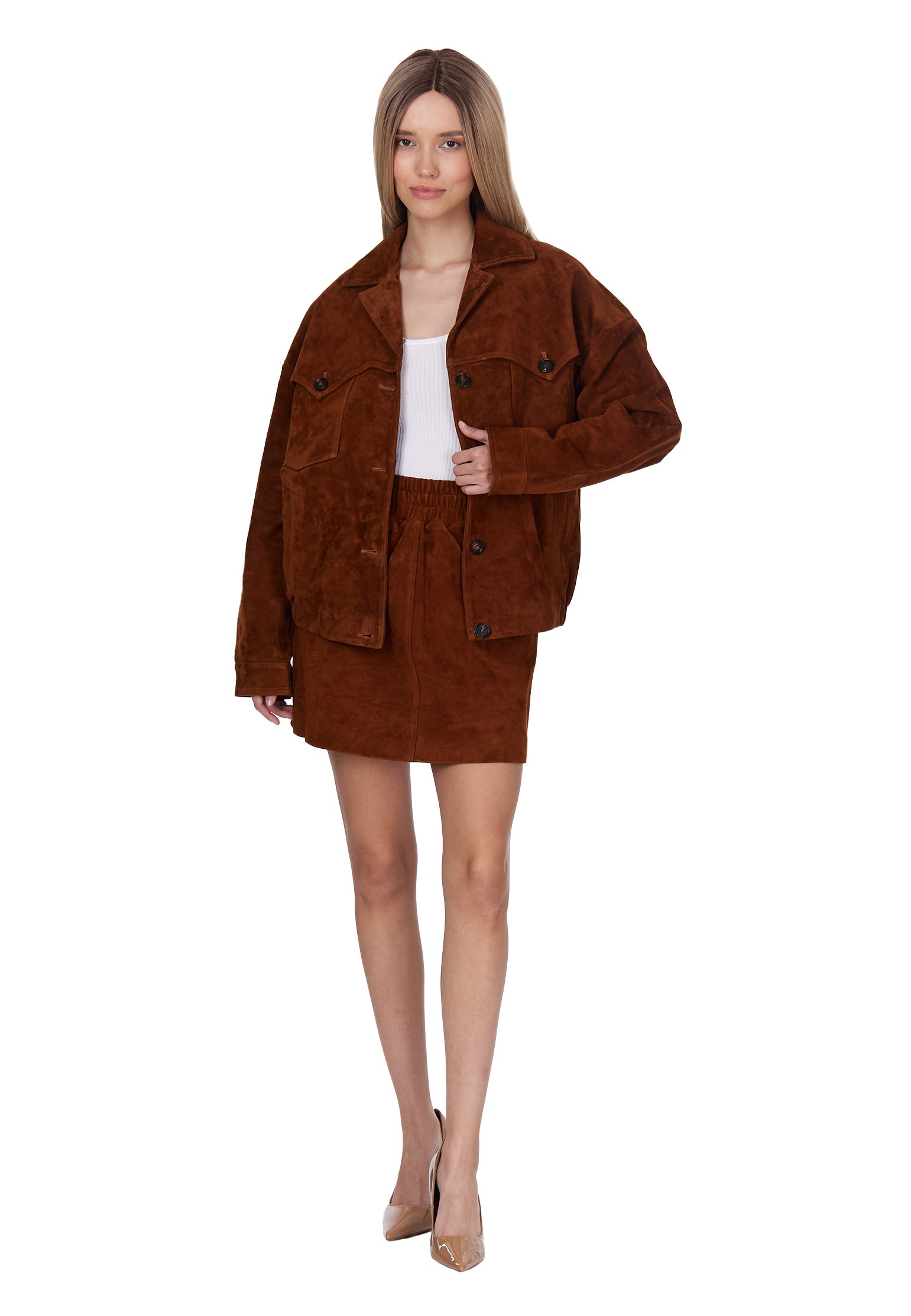 Brown Sfilato jacket - view 2