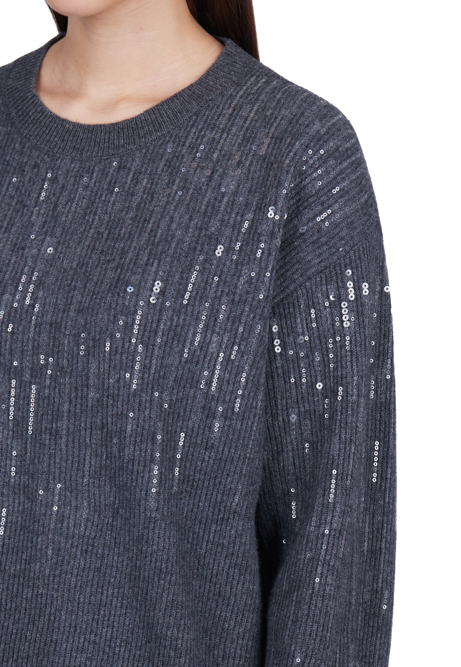 Navy Sfilato jumper - view 4