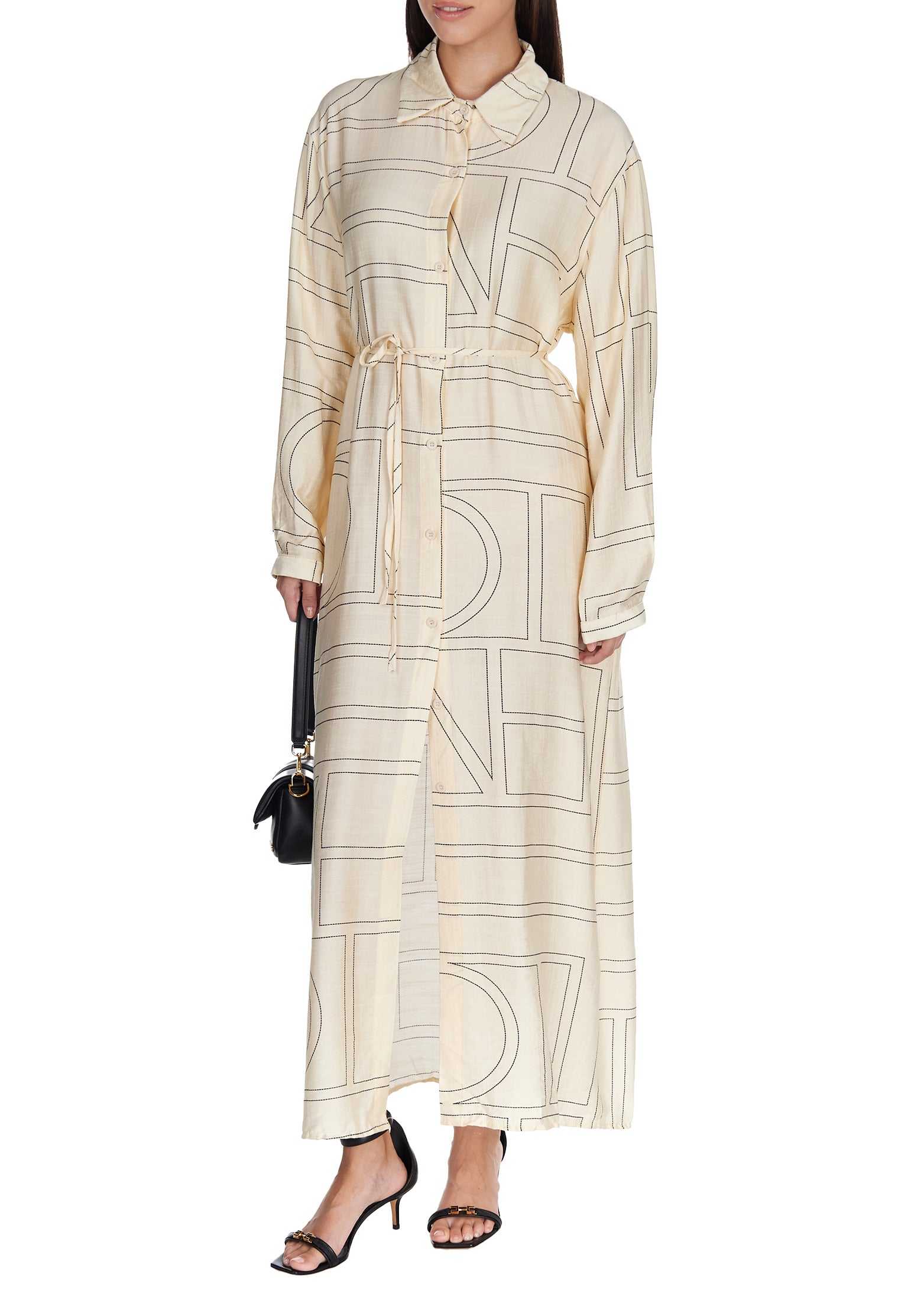 Gray Sfilato dress - view 3