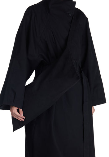 Black Sfilato raincoat - view 7