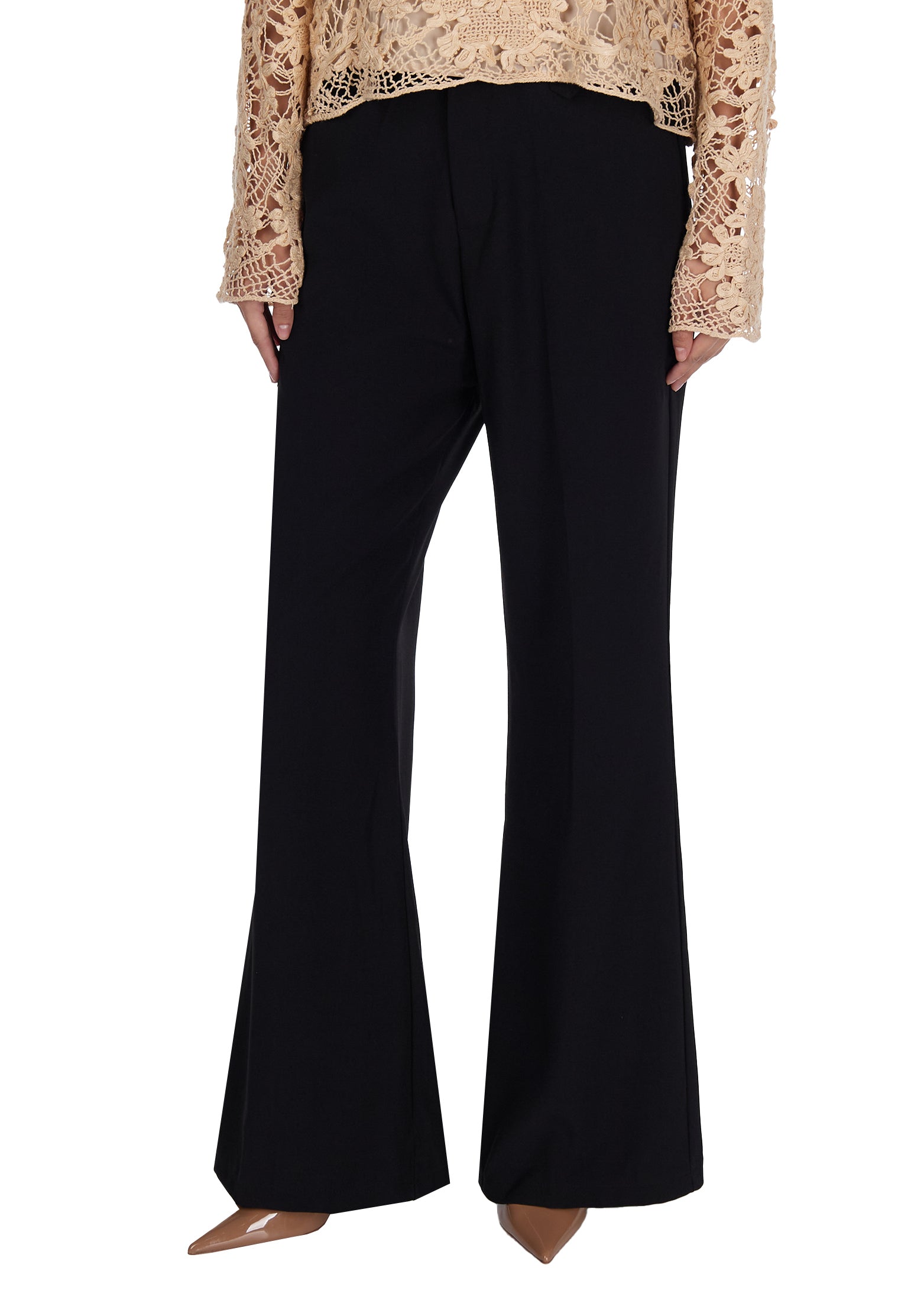 Black Sfilato trousers - view 2