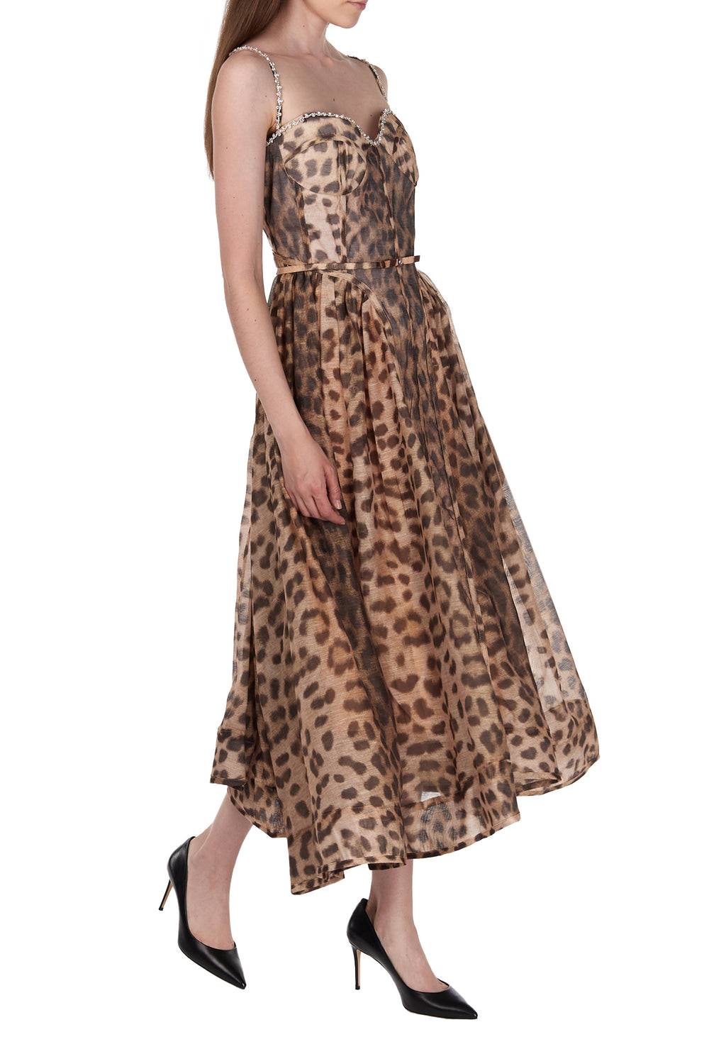 Brown Sfilato dress - view 3