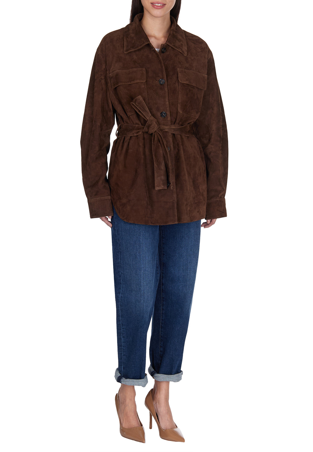 Brown Sfilato shirt - view 3