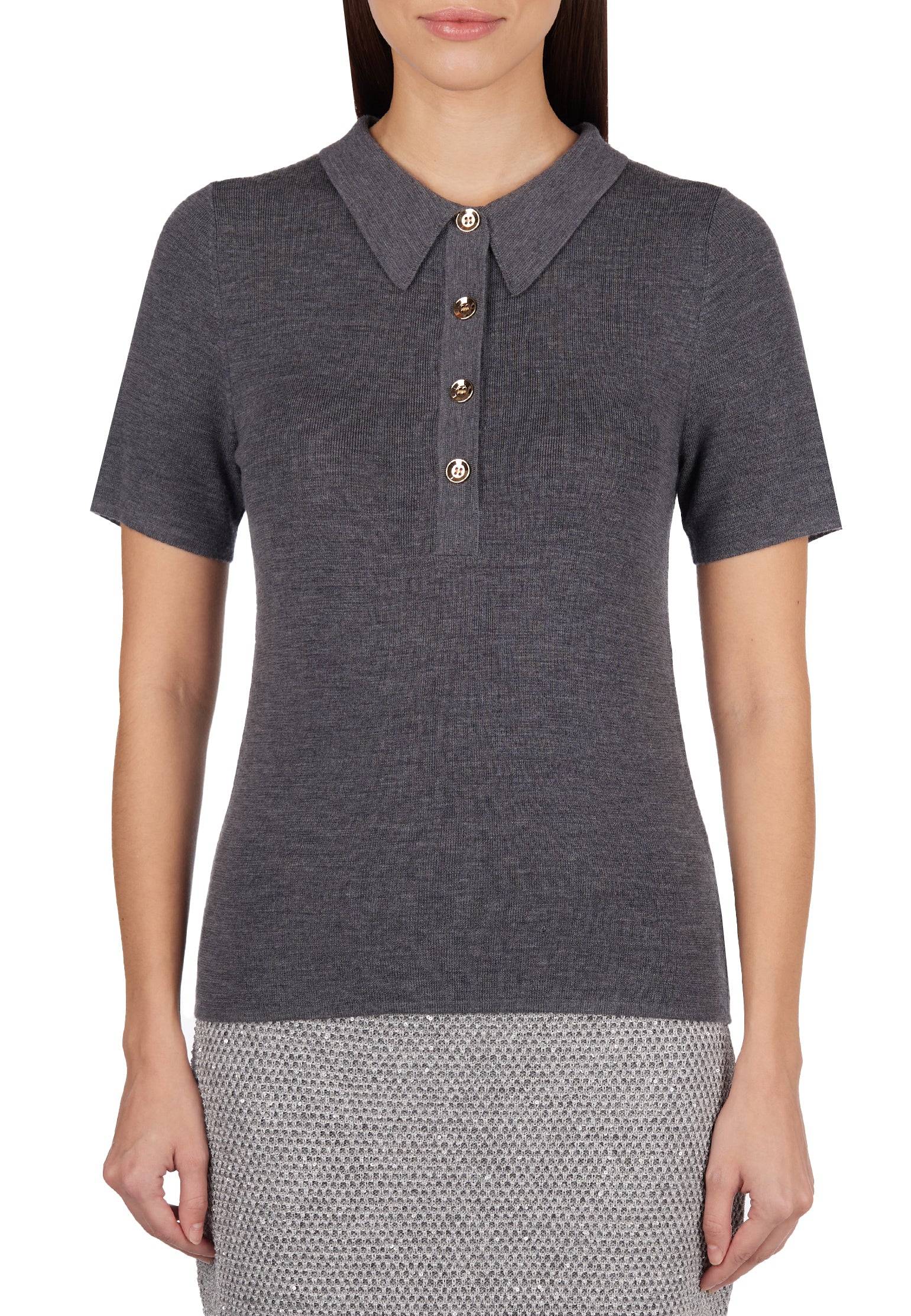 Black Sfilato polo - view 3