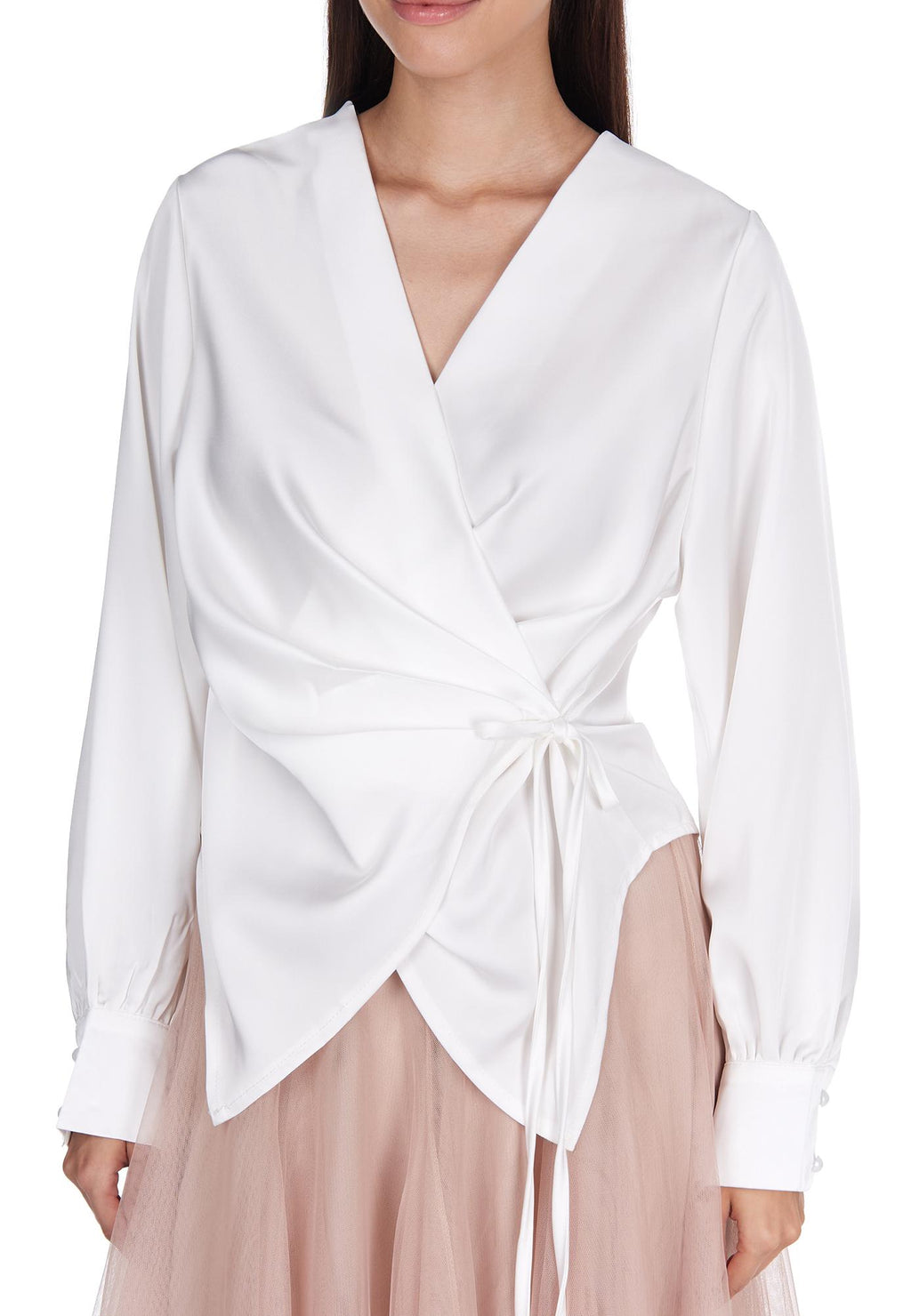 White Sfilato blouse - view 3