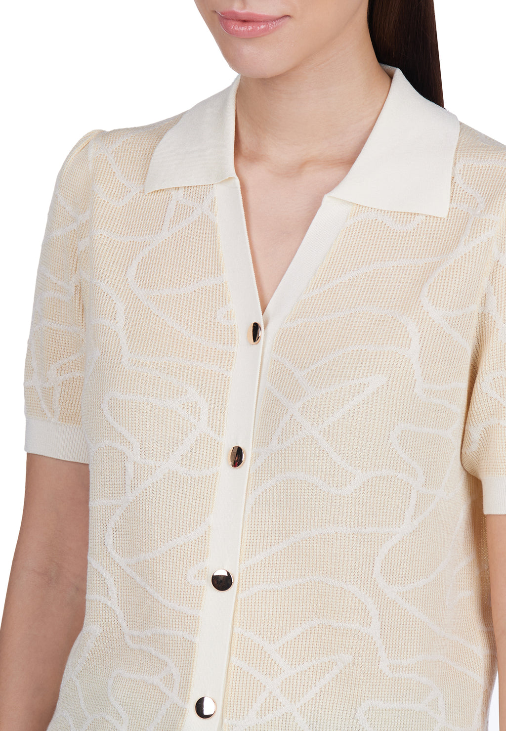 Gray Sfilato jumper - view 4