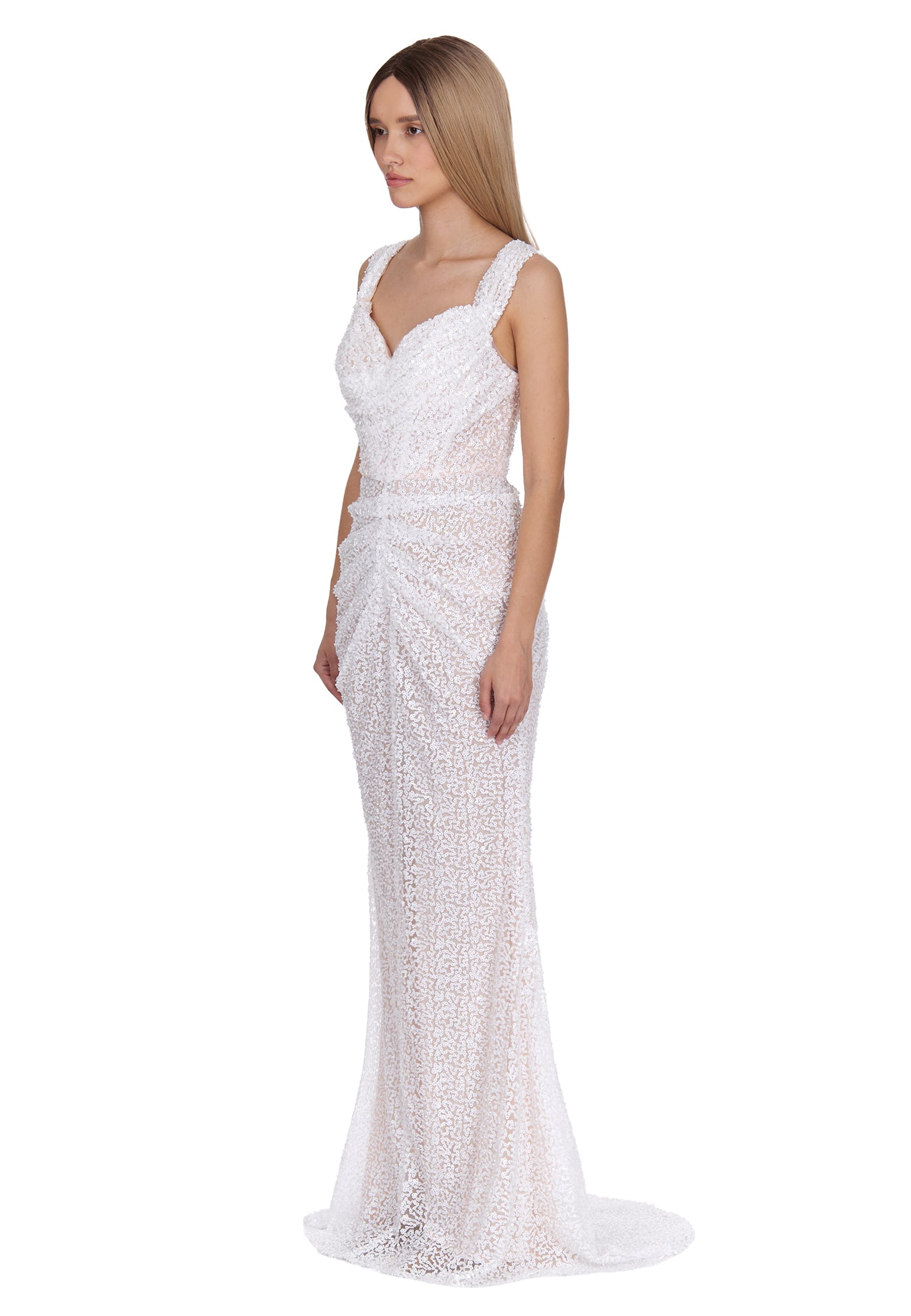 Gray Sfilato dress - view 3
