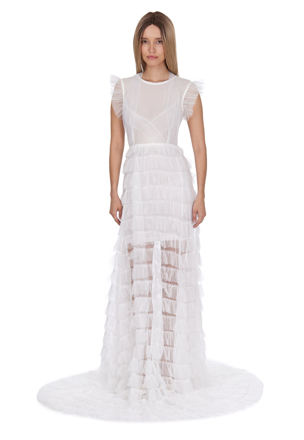 Gray Sfilato dress - view 2