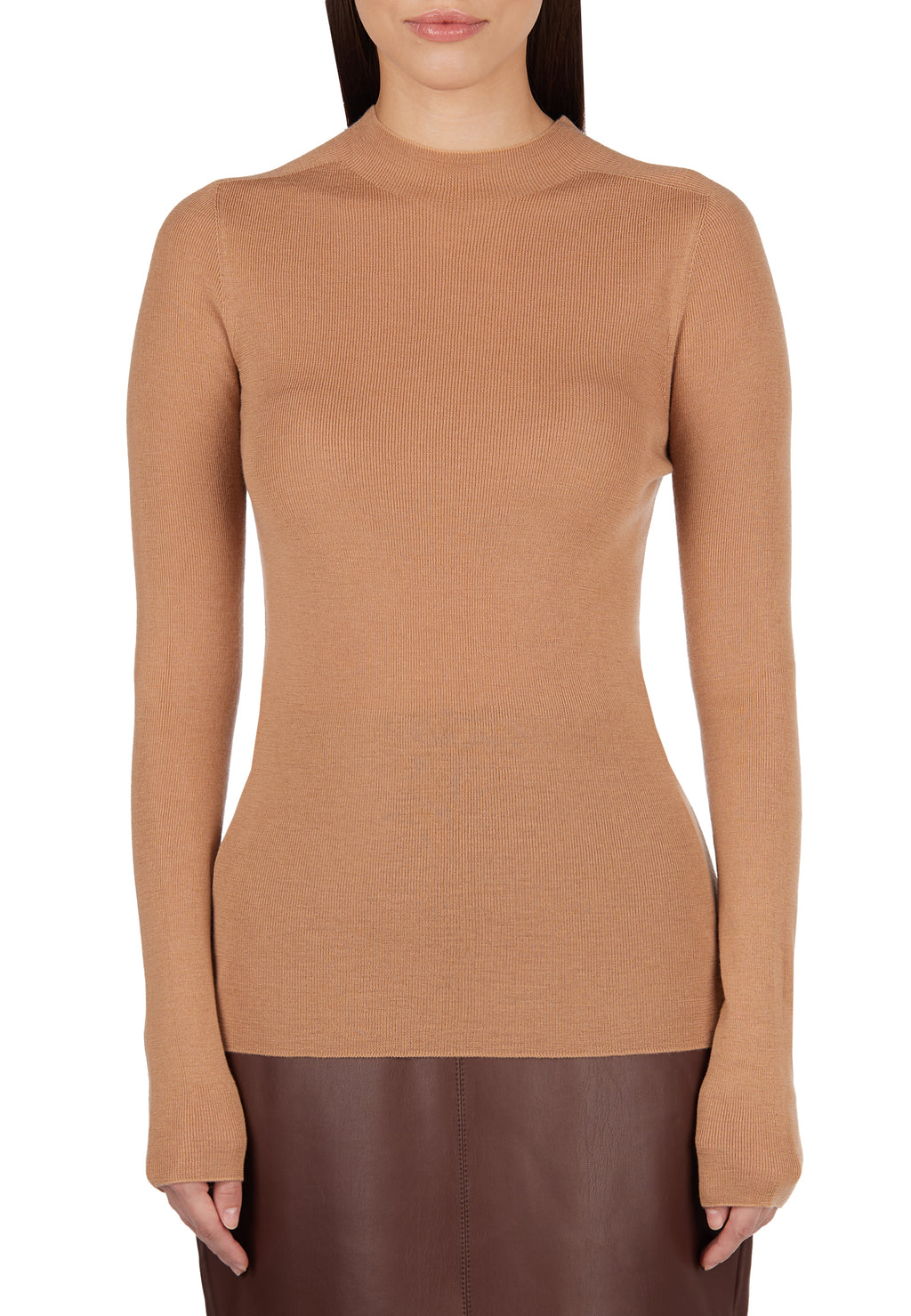 Brown Sfilato jumper - view 2