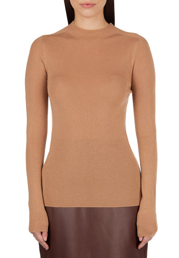 Brown Sfilato jumper - view 2