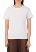 White Fitted Crewneck T-Shirt - view 1