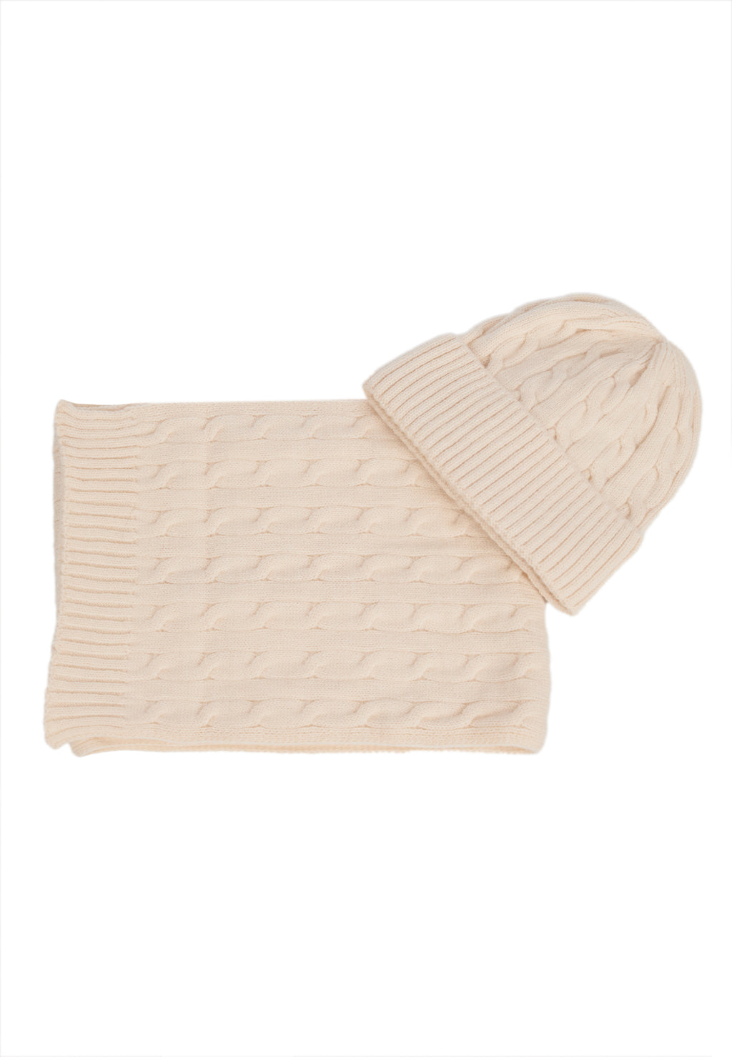 Cream Sfilato accessory set - view 1