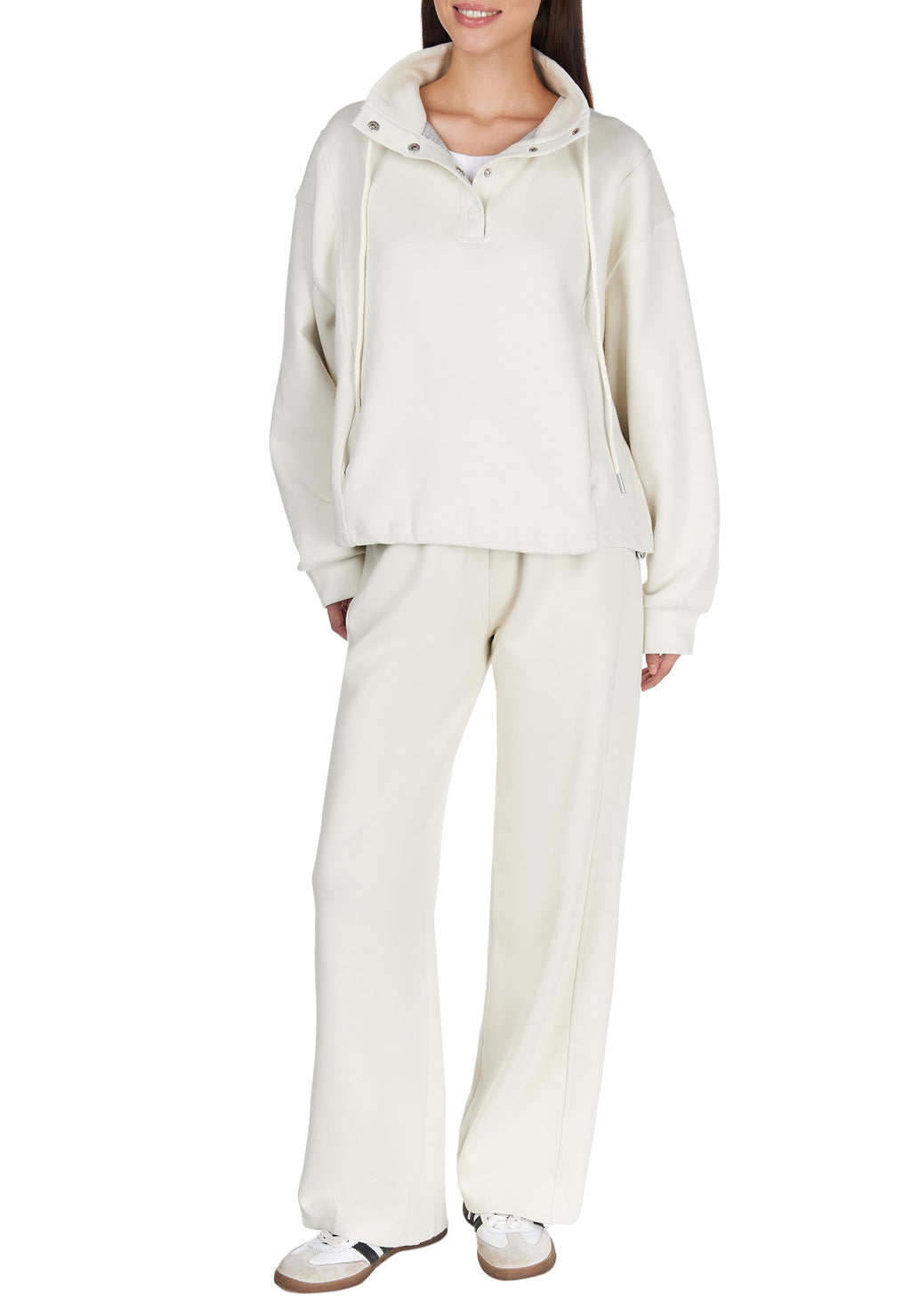 White Sfilato suit - view 2
