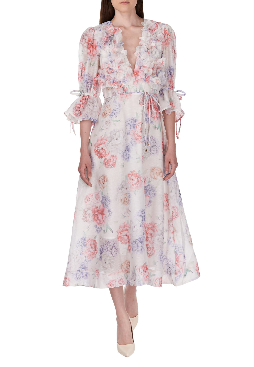 Gray Sfilato dress - view 4
