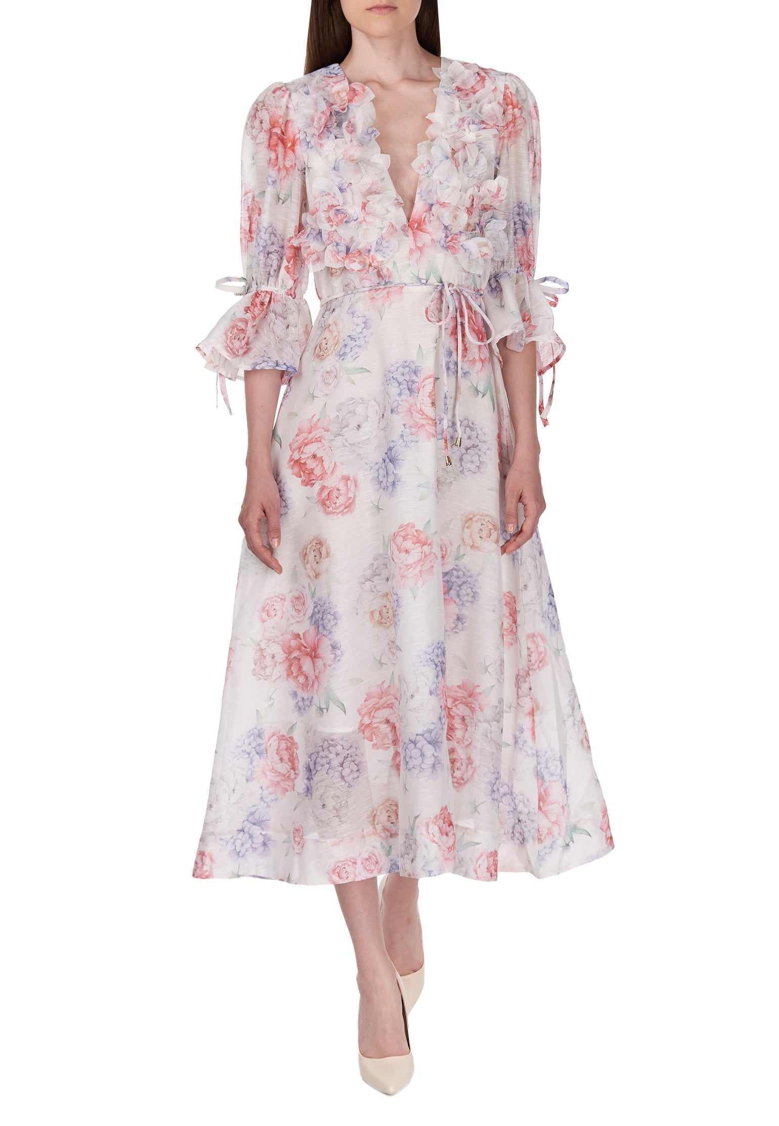 Gray Sfilato dress - view 4
