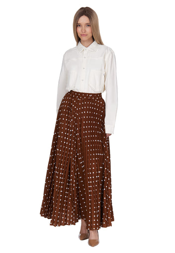 Uri Skirt — Brown