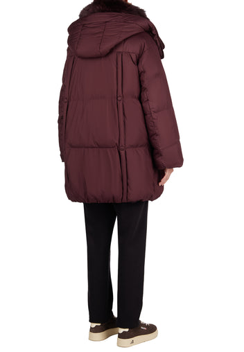 Sfilato Down Jacket 6820 — Burgundy