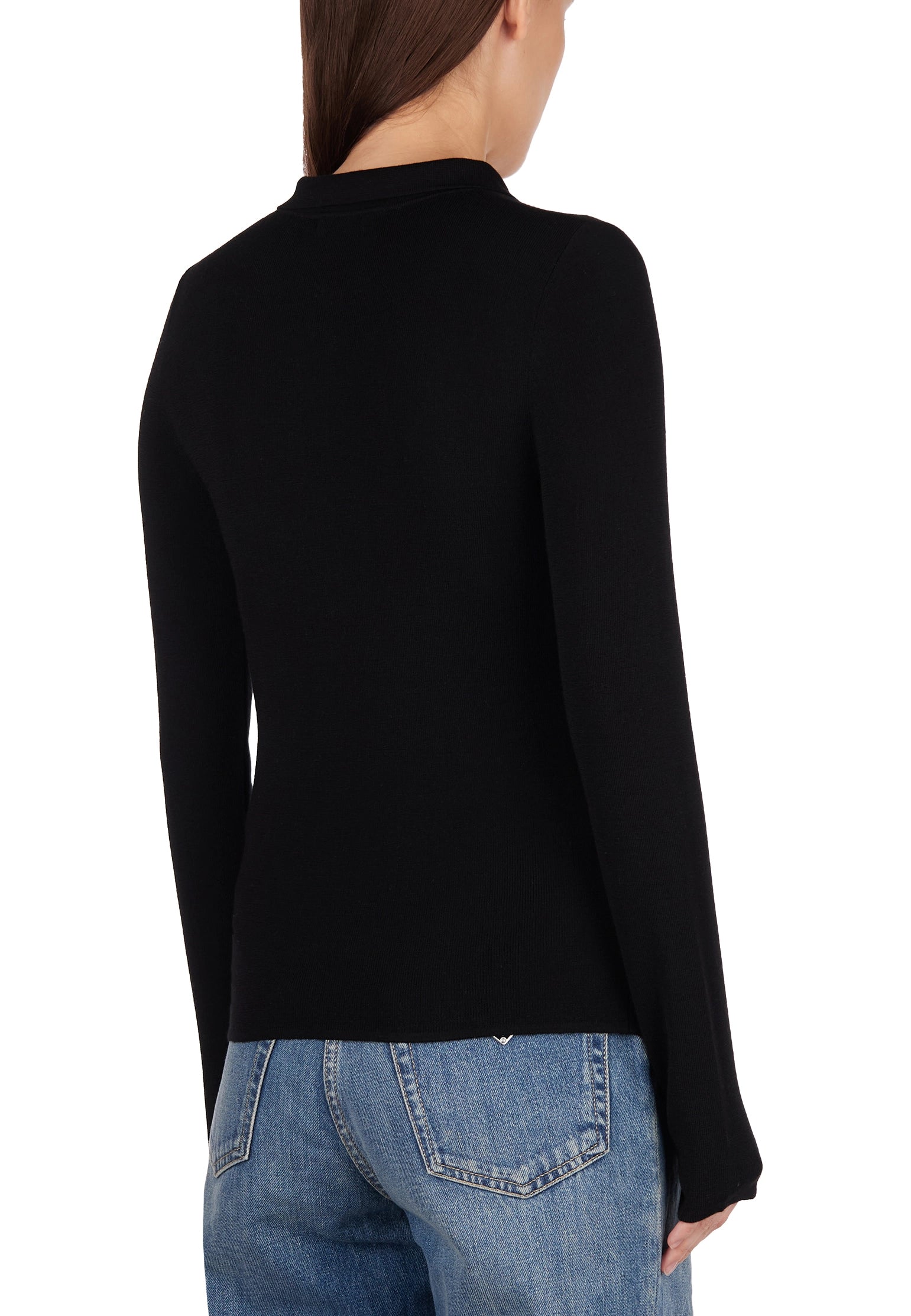 Black Sfilato pullover - view 4