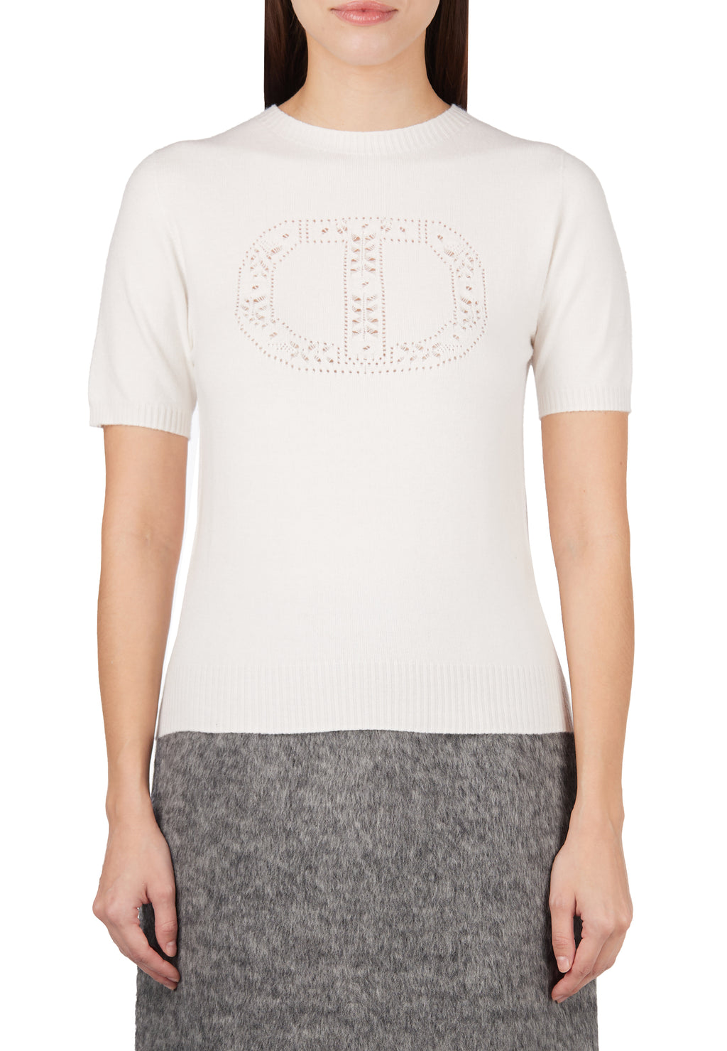 Gray Sfilato pullover - view 3