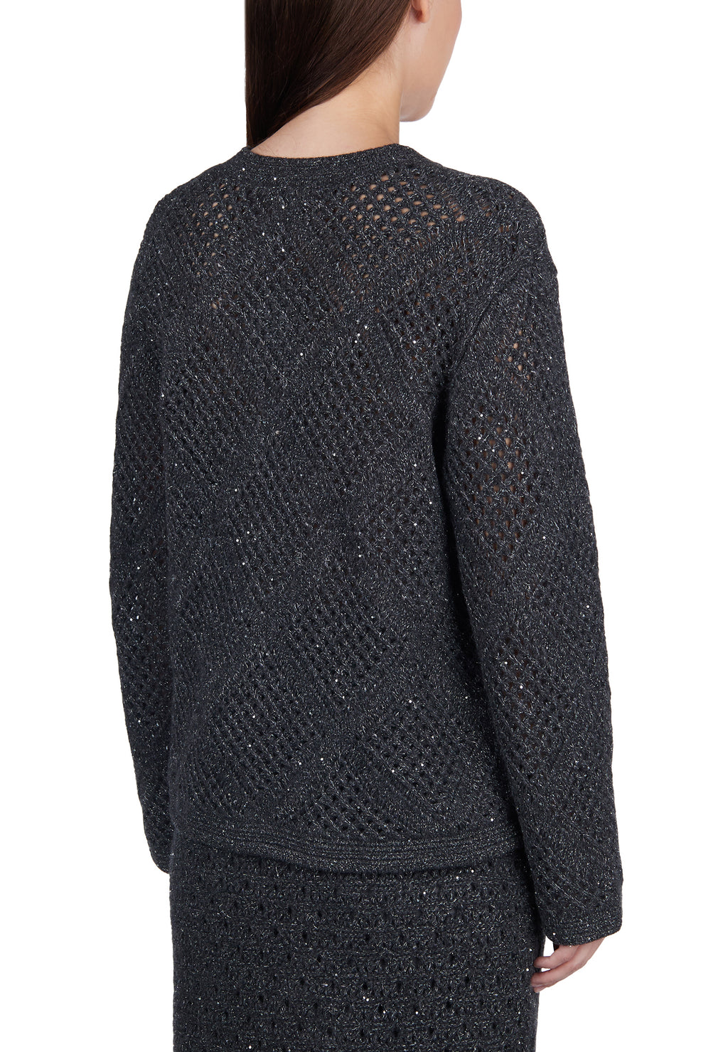 Black Sfilato cardigan - view 2