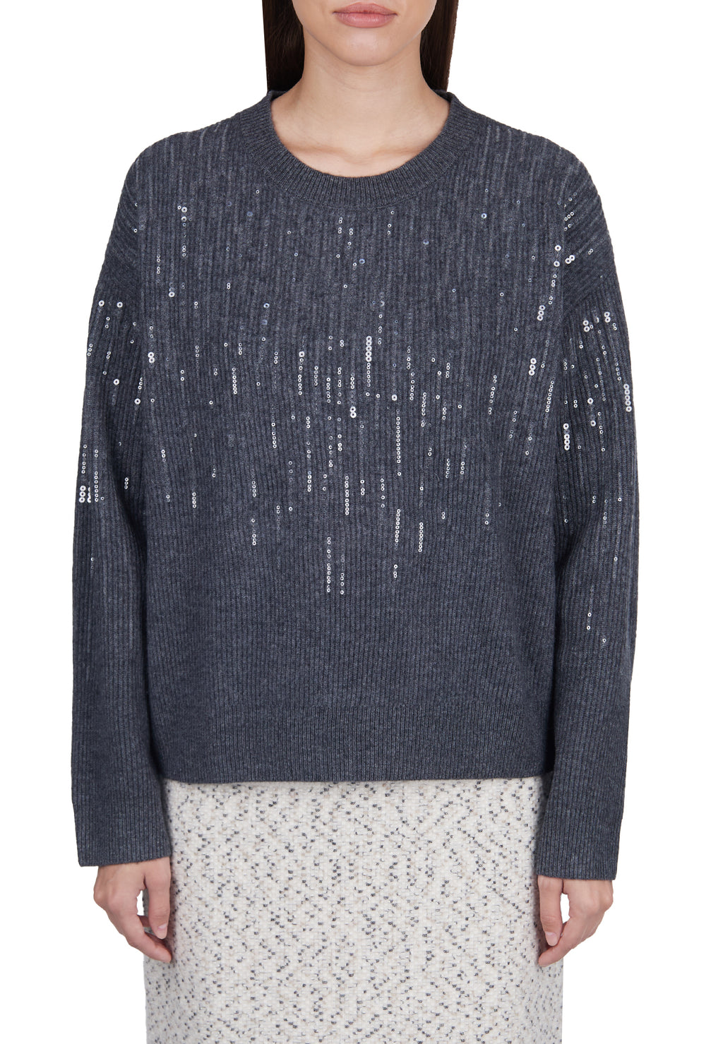Navy Sfilato jumper - view 2