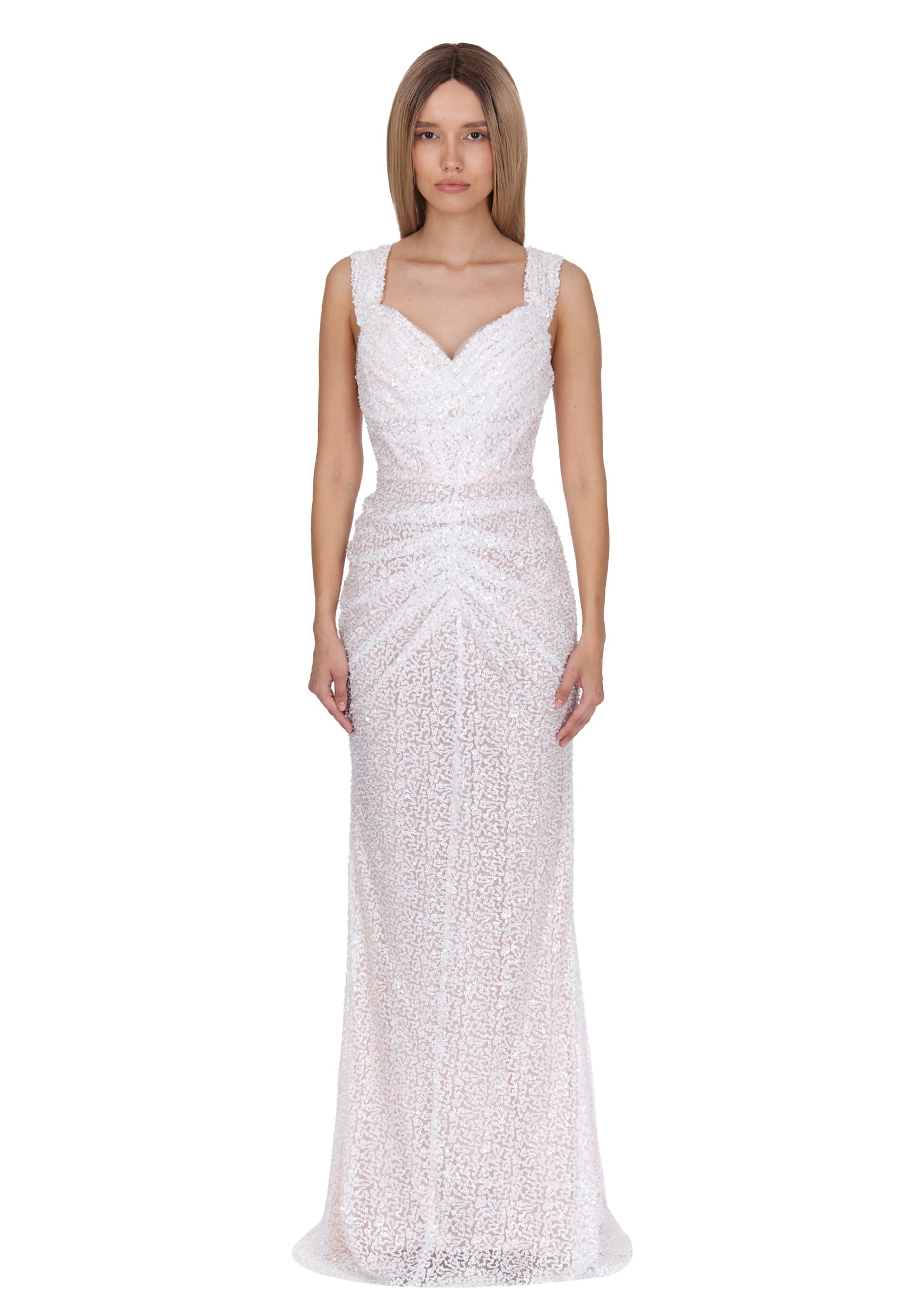 Gray Sfilato dress - view 4