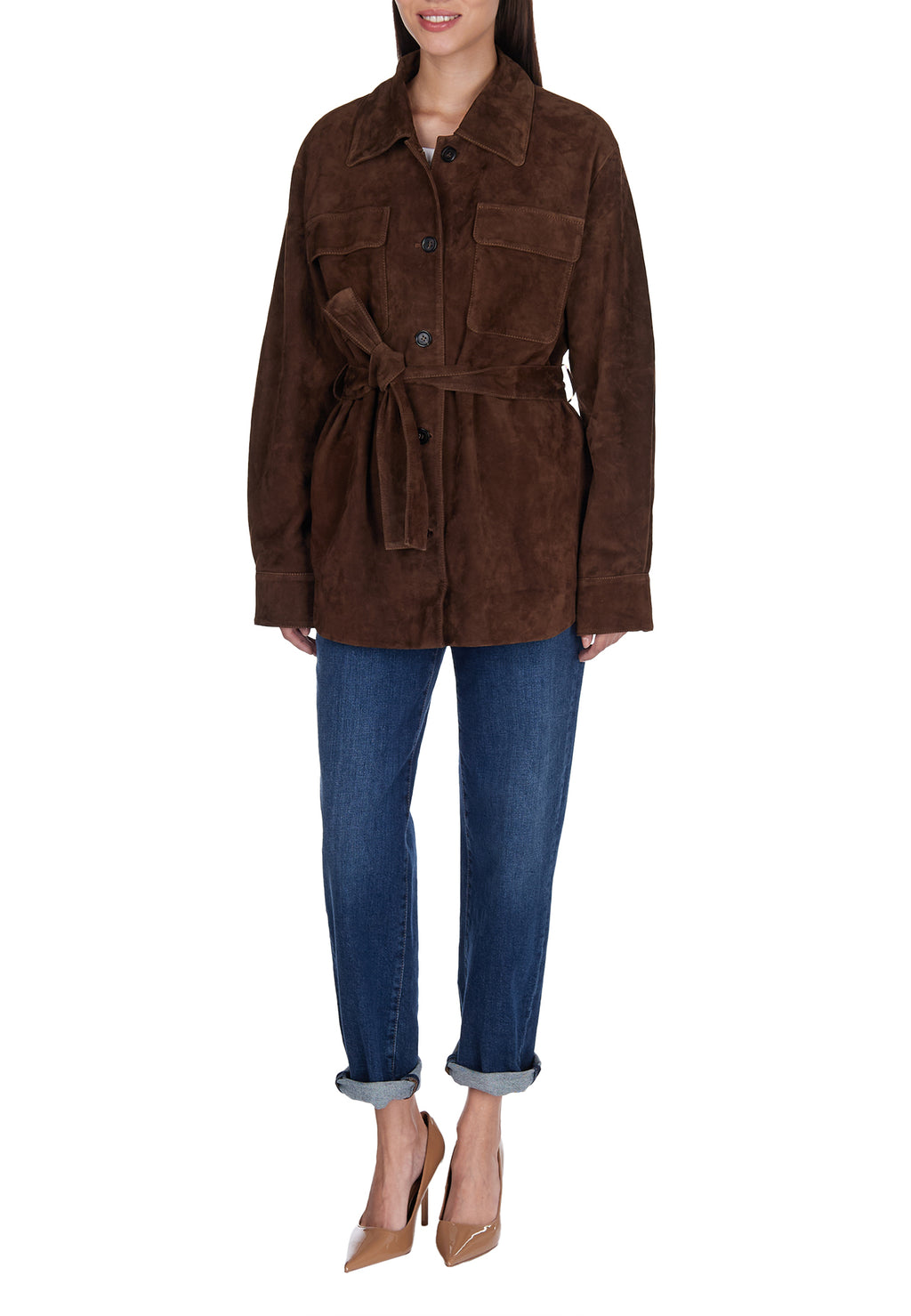 Brown Sfilato shirt - view 2