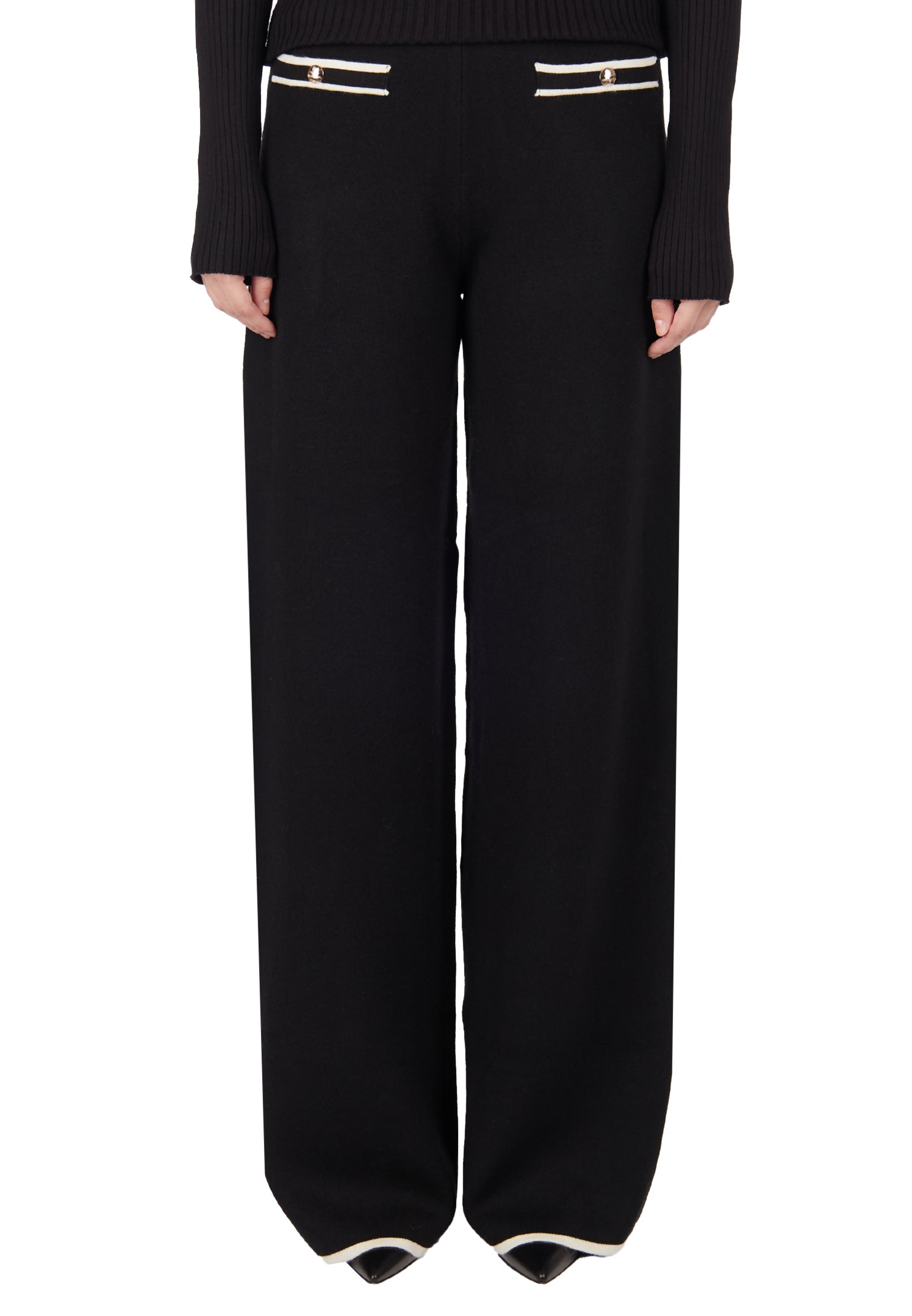 Black Sfilato trousers - view 3