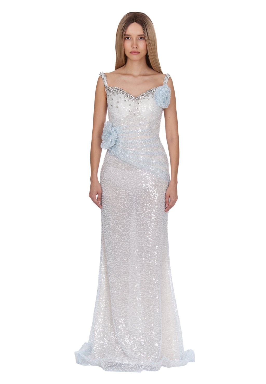 Gray Sfilato dress - view 2