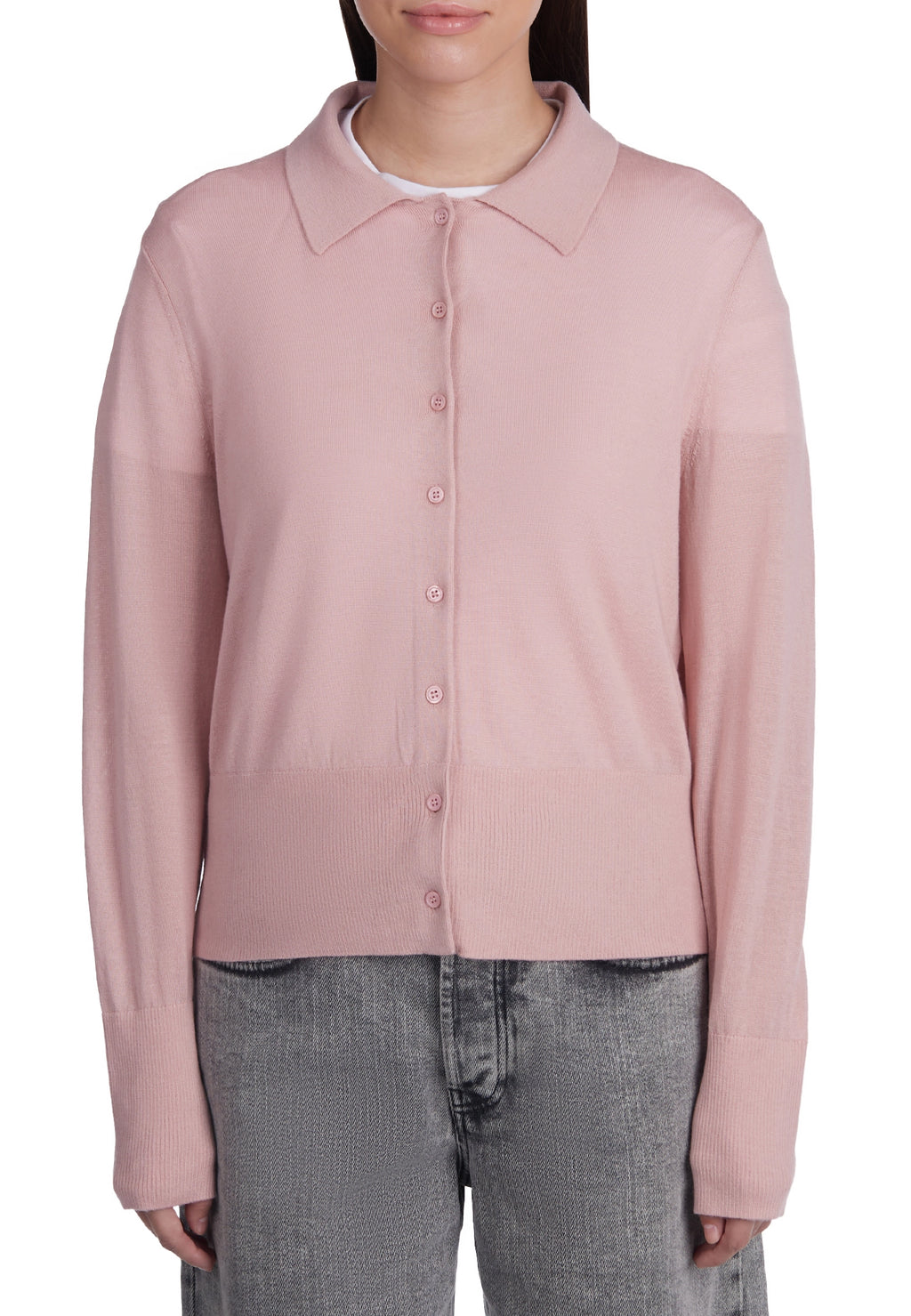 Pink Sfilato cardigan - view 5