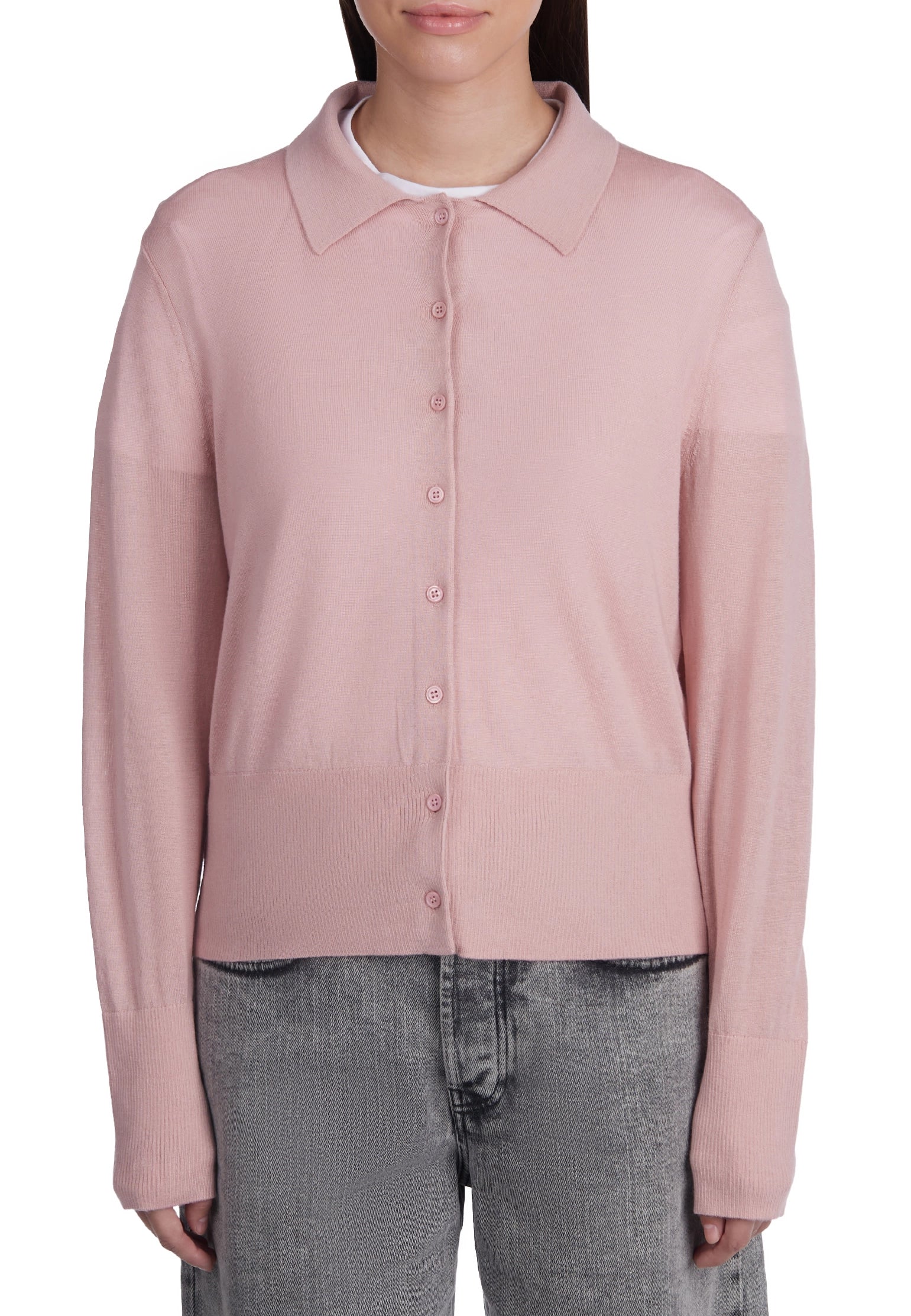 Pink Sfilato cardigan - view 5
