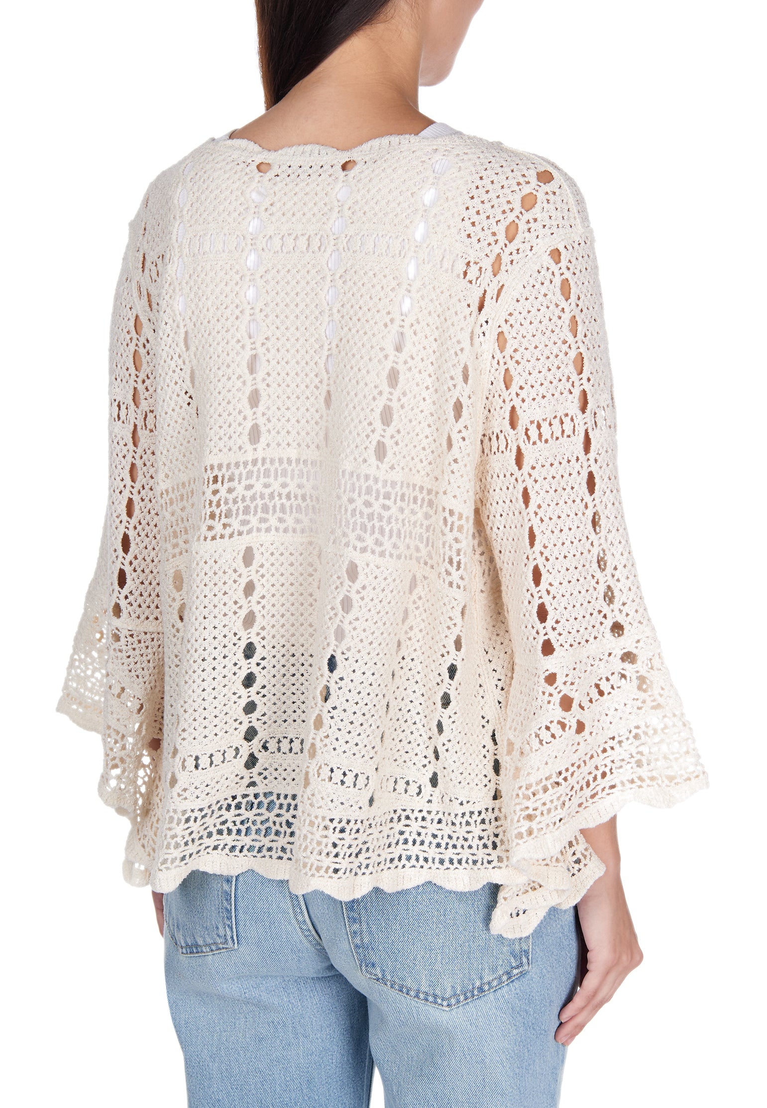 Gray Sfilato sweater - view 5