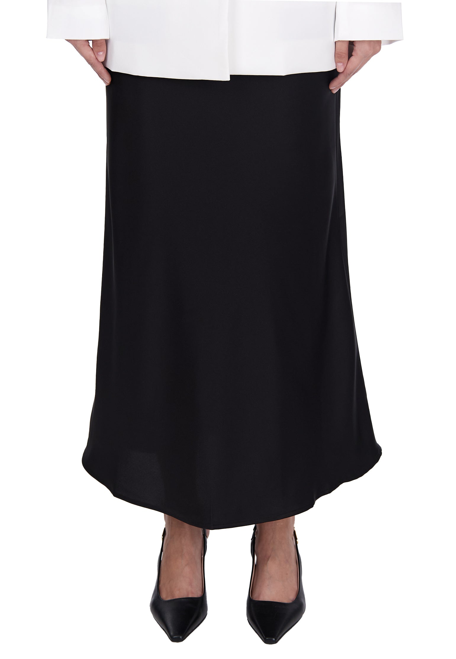 Black Sfilato skirt - view 2