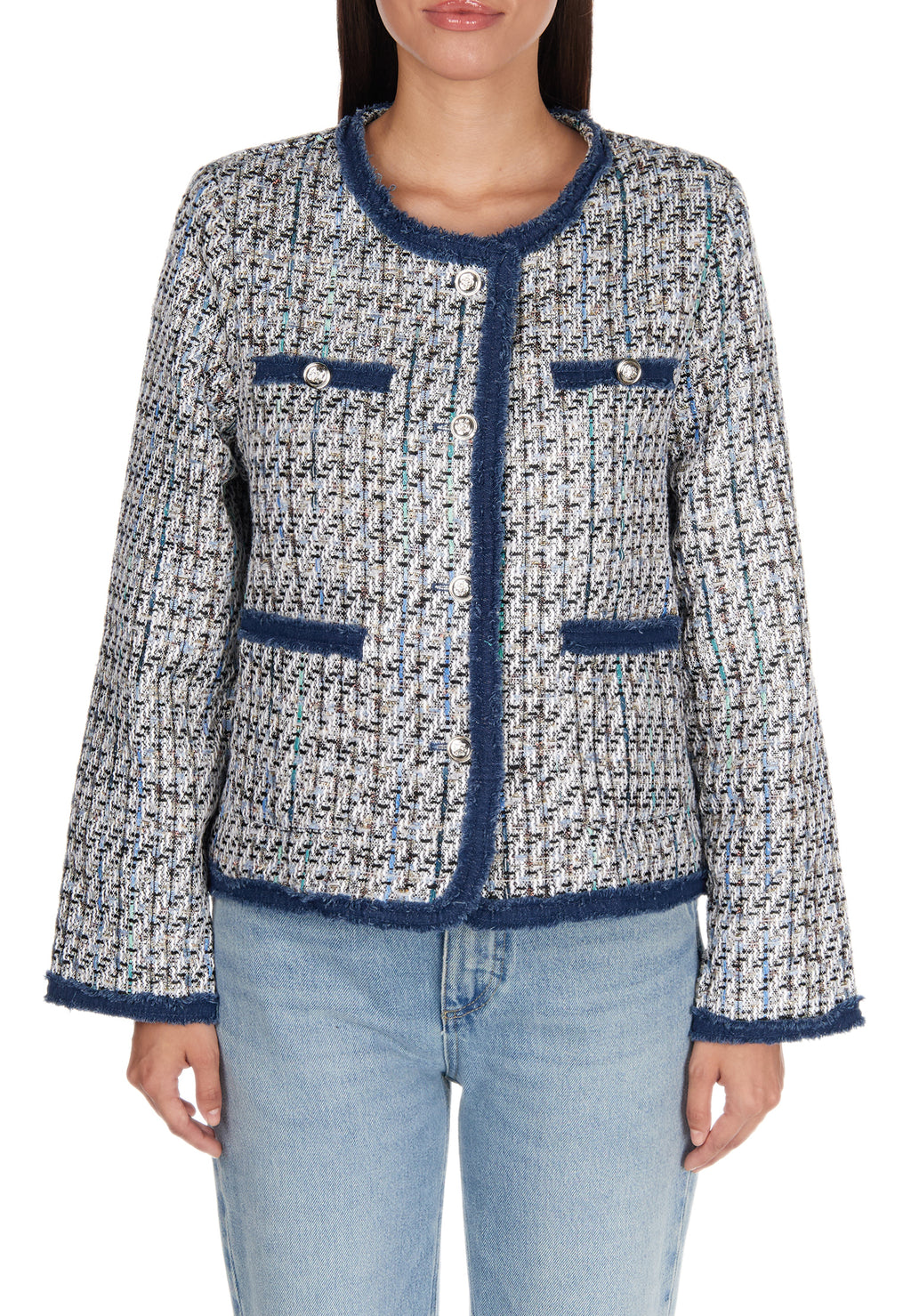 Gray Sfilato jacket - view 5