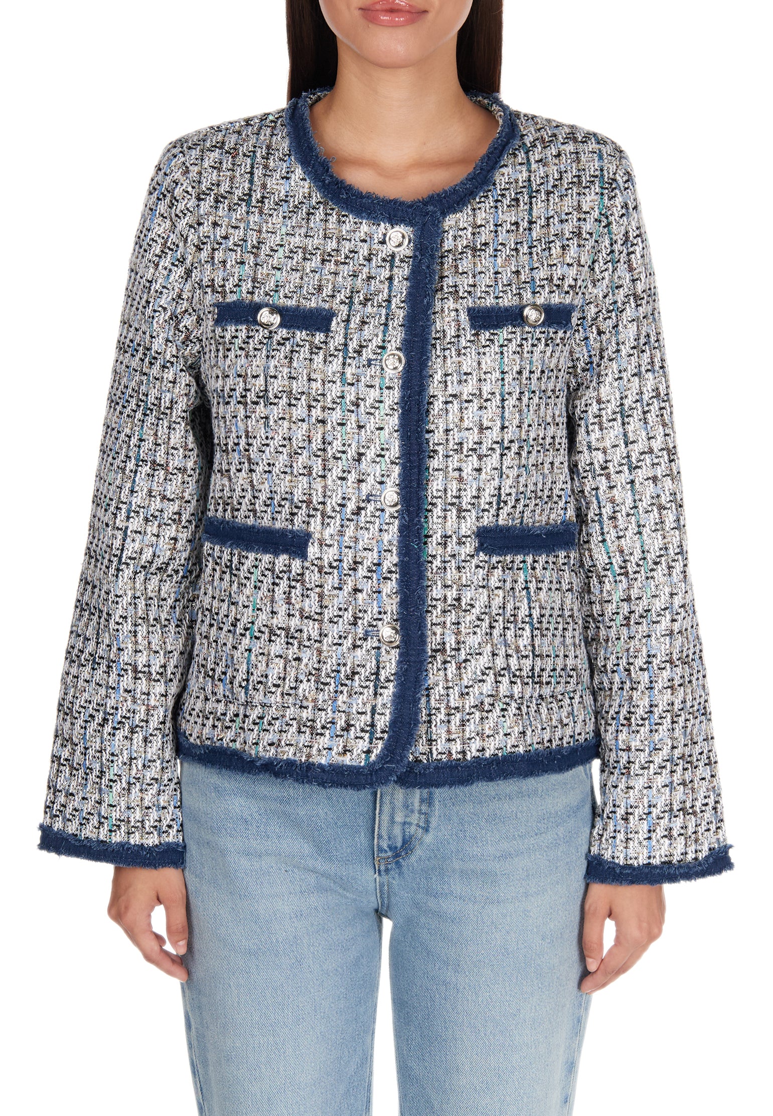 Gray Sfilato jacket - view 5
