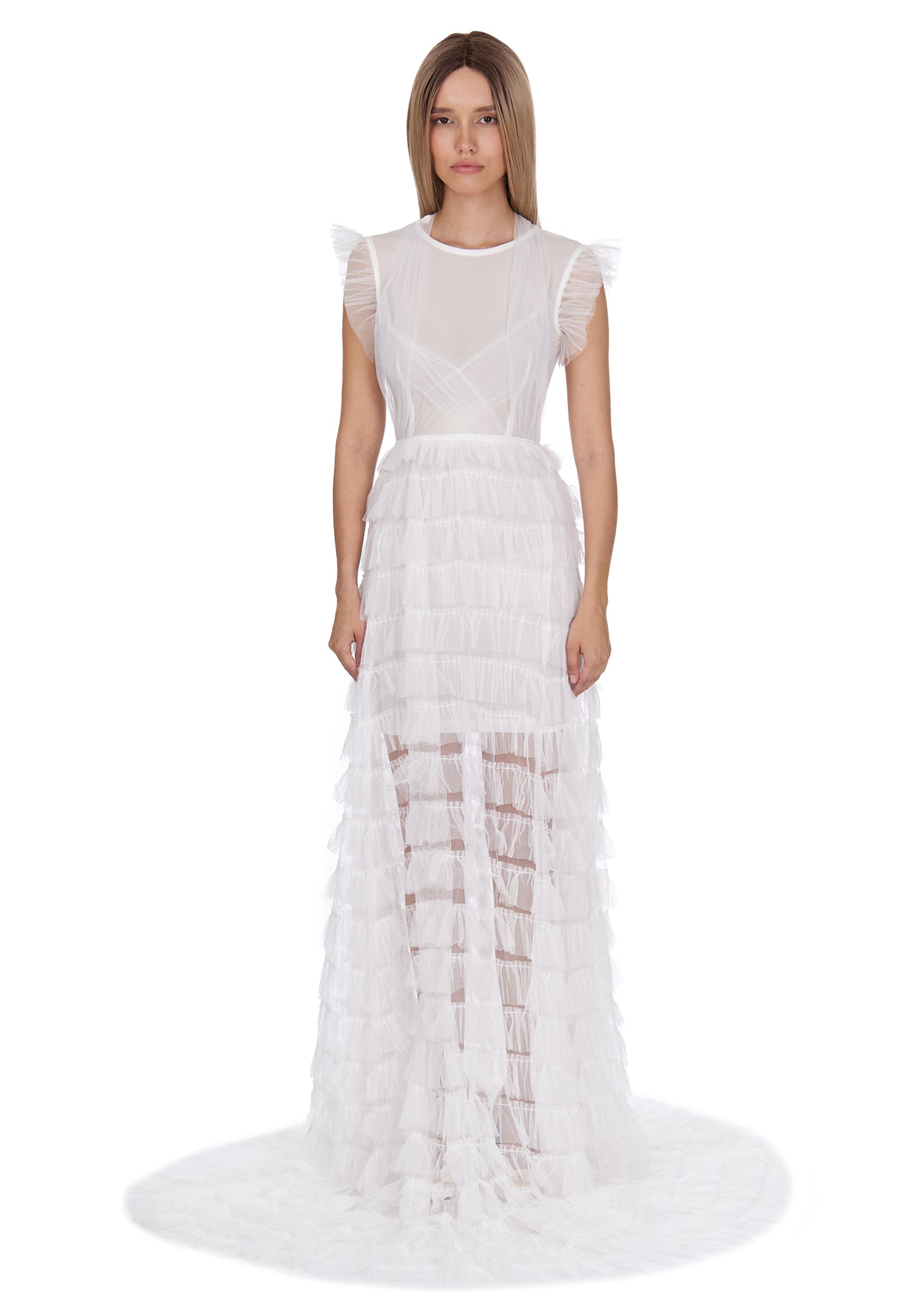 Gray Sfilato dress - view 3