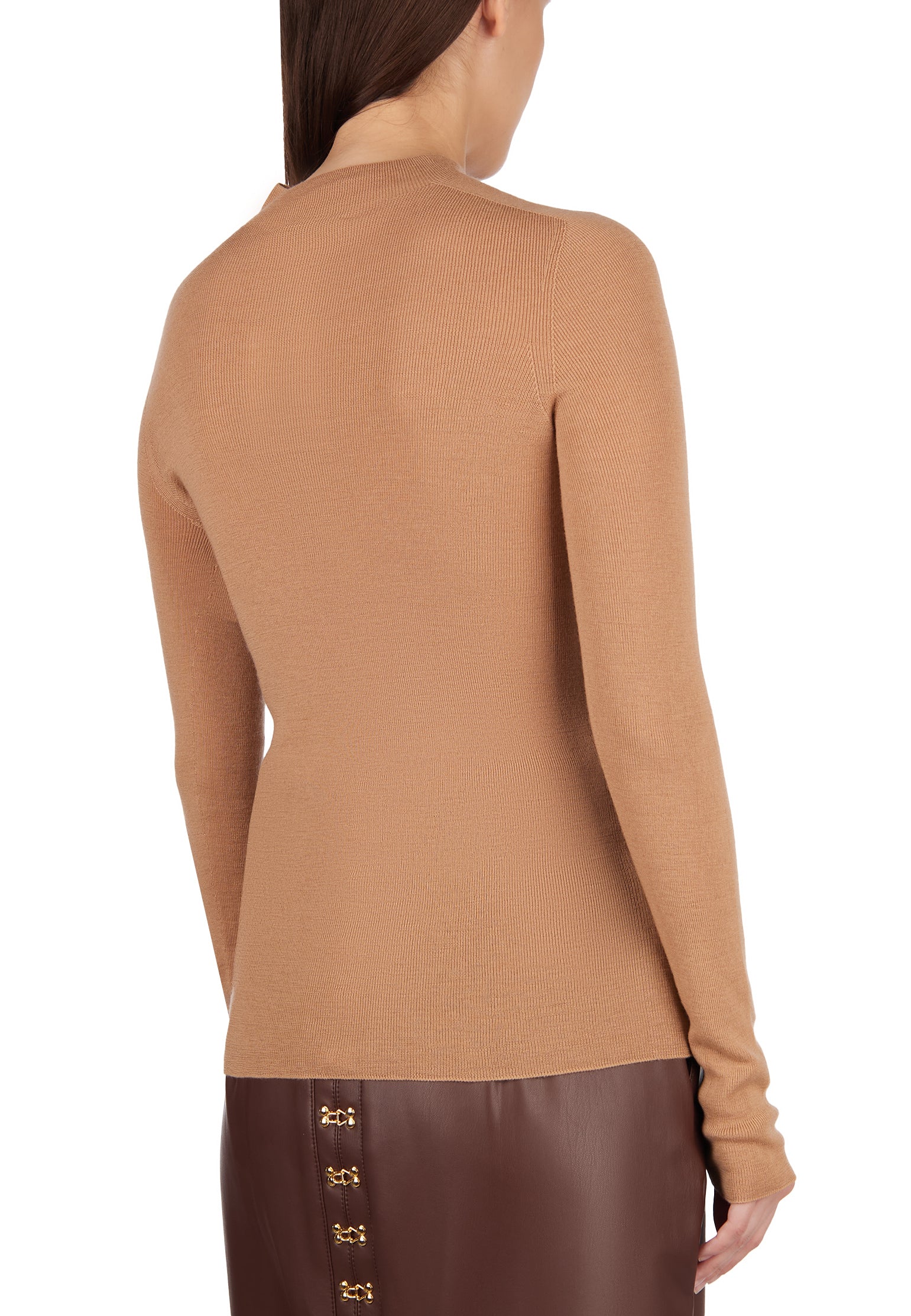 Brown Sfilato jumper - view 3