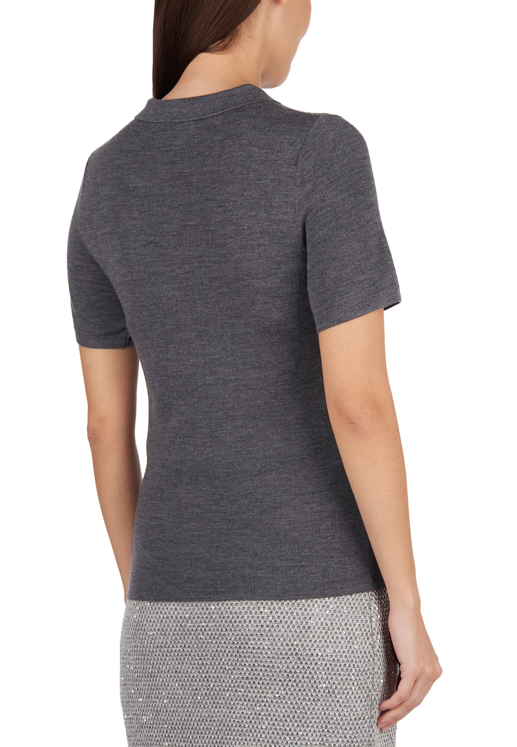 Black Sfilato polo - view 4