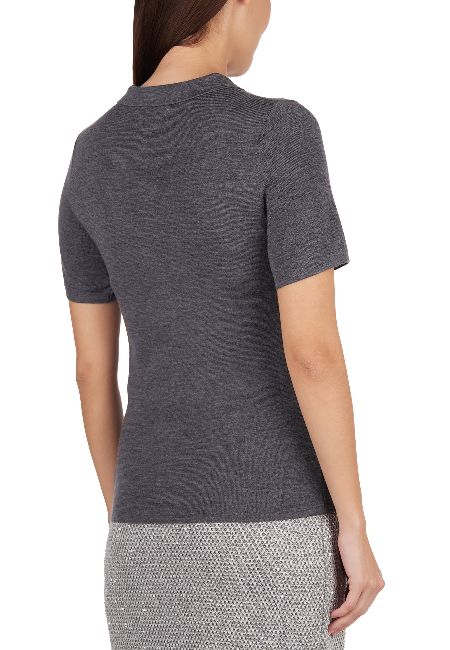 Black Sfilato polo - view 4