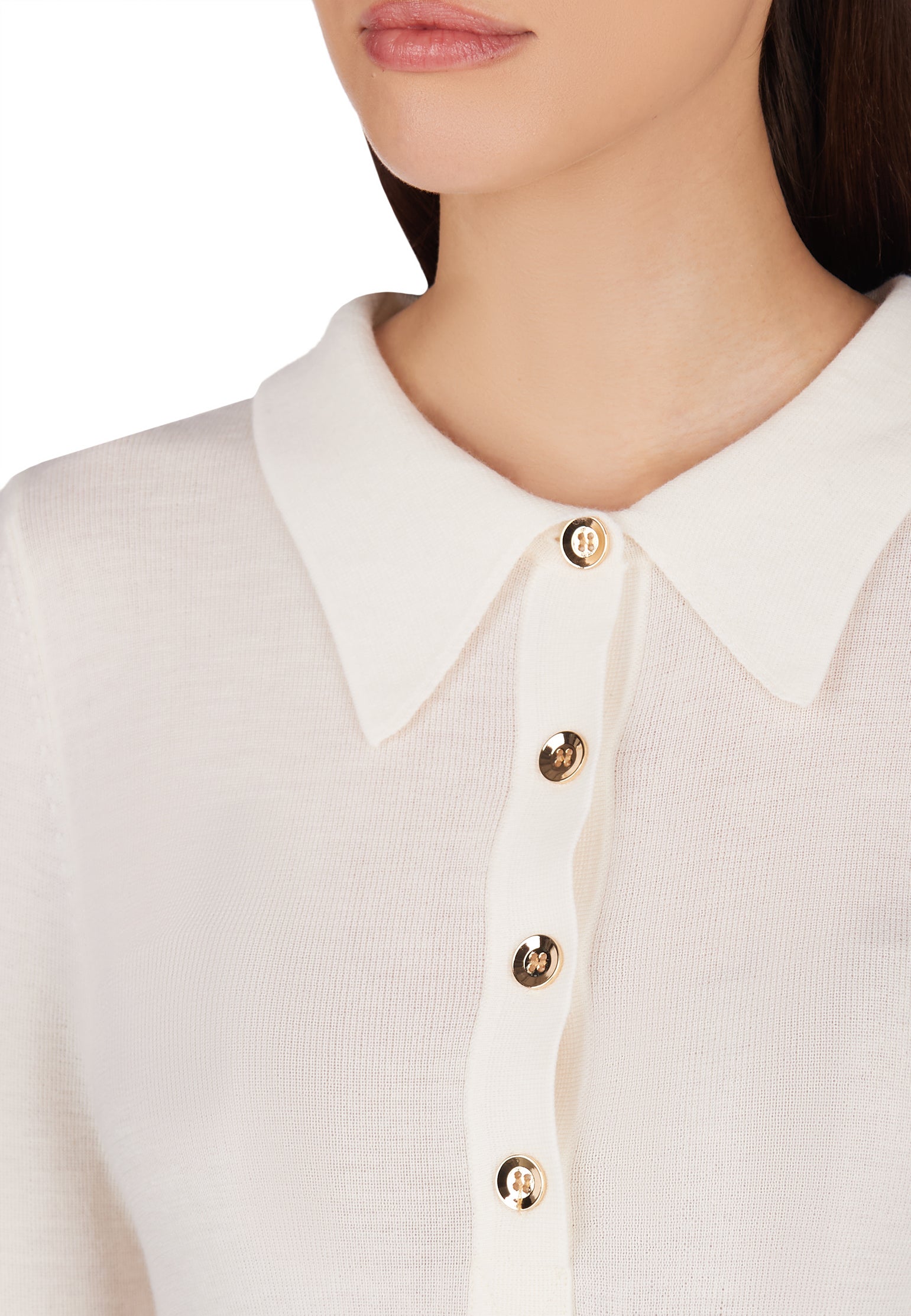 Gray Sfilato jumper - view 4