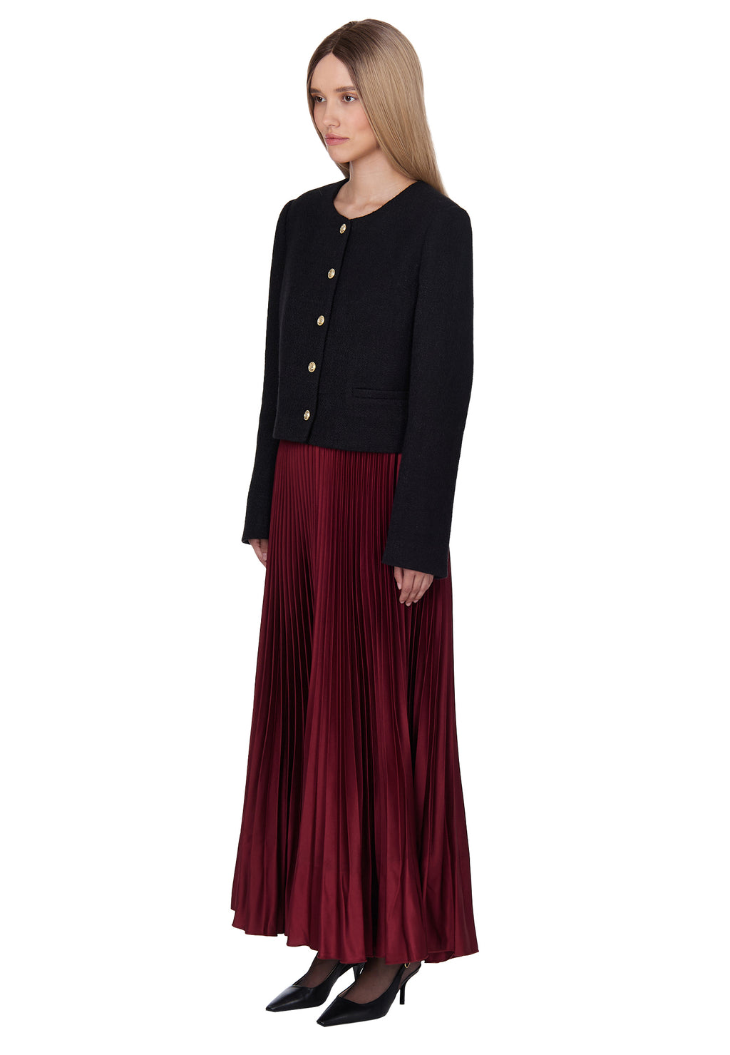 Black Sfilato skirt - view 2