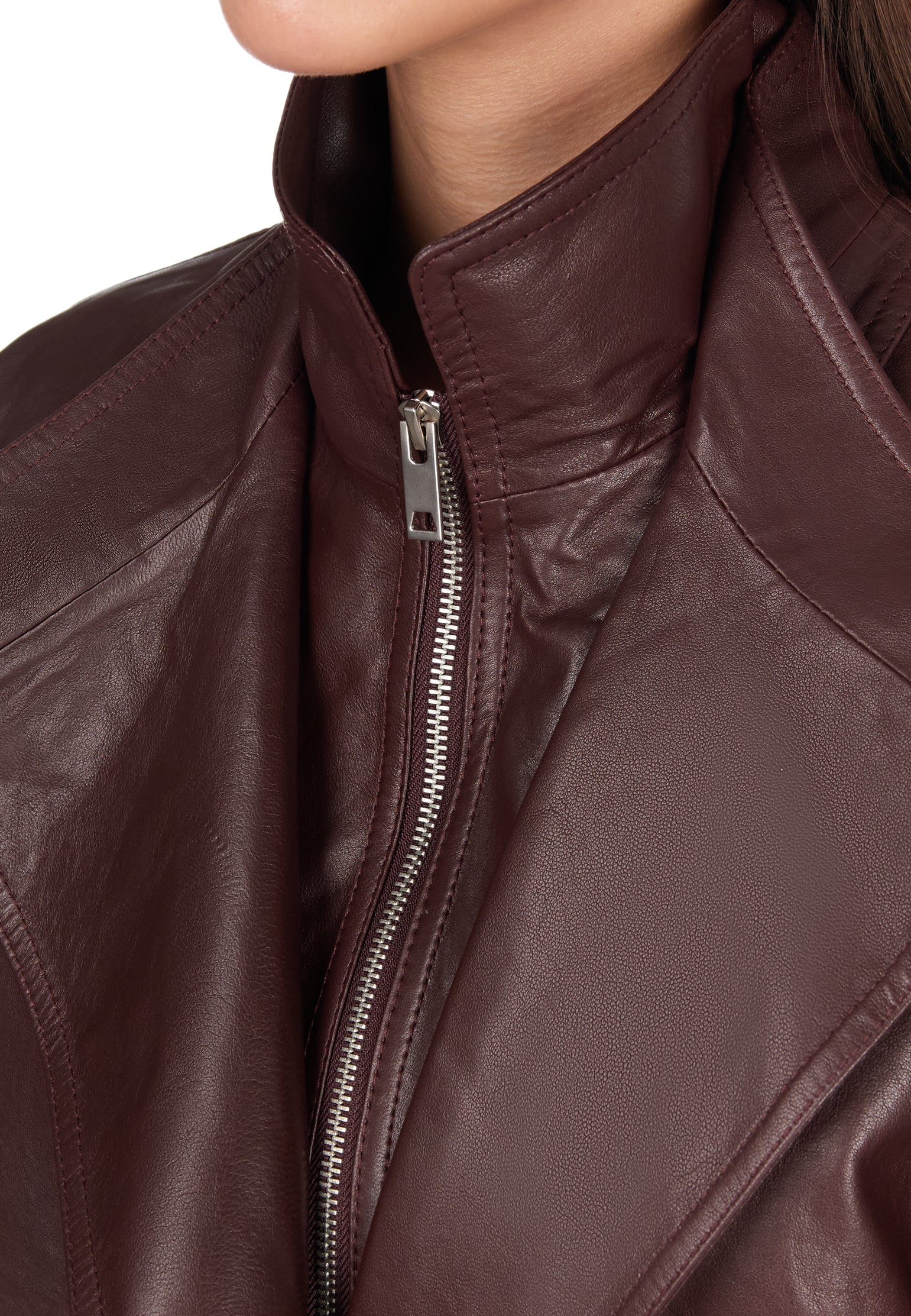 Catania Jacket — Burgundy