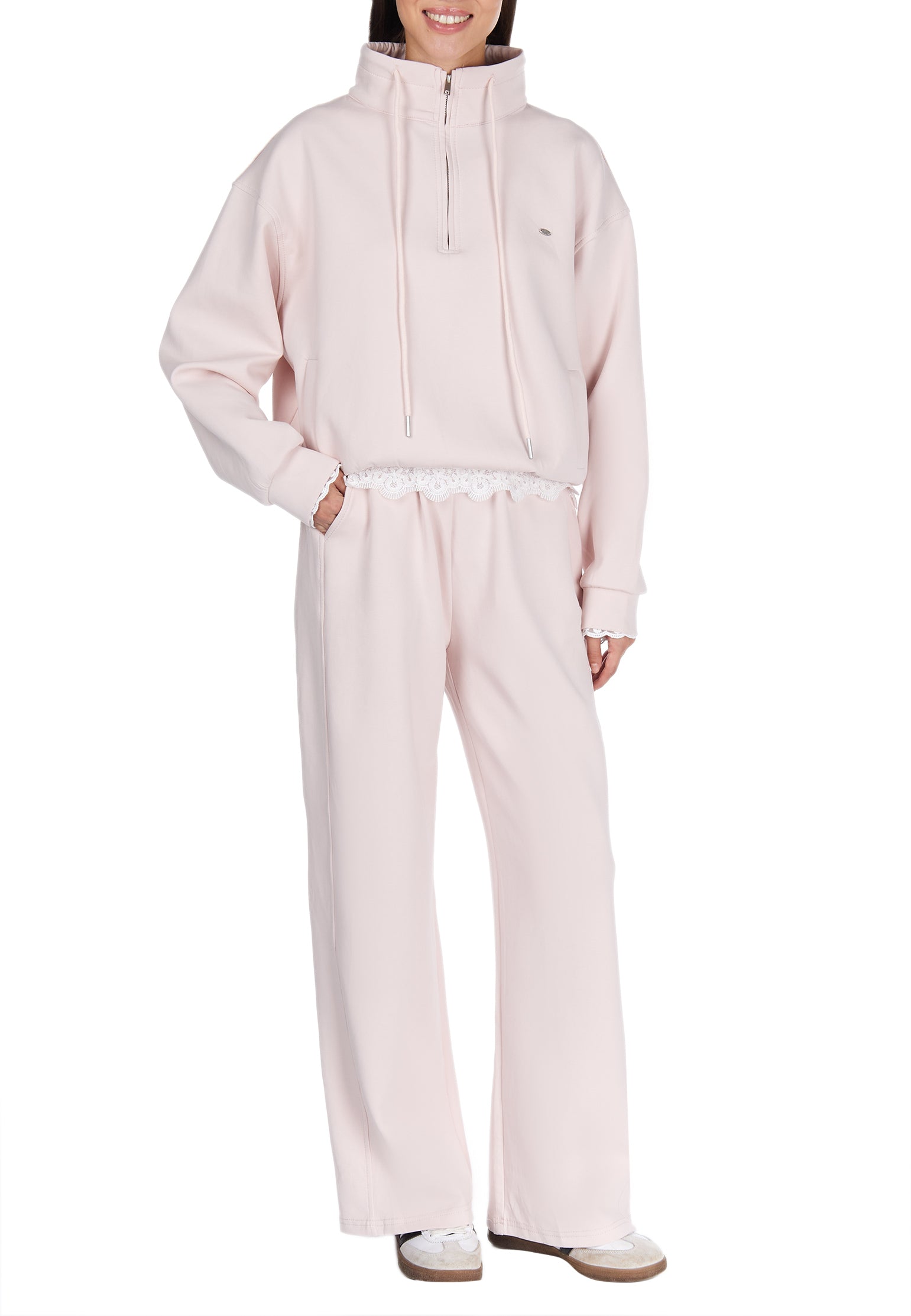 Kanai Track Jacket — Light Pink