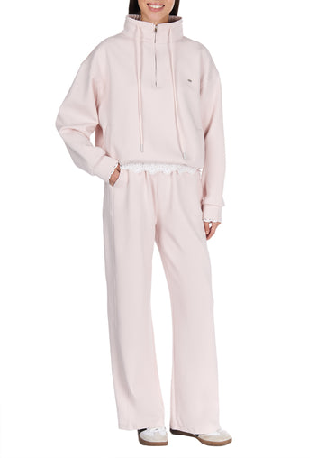 Kanai Track Jacket — Light Pink