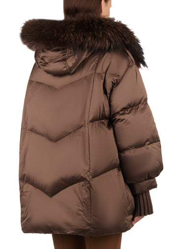 Occimiano Down Jacket — Brown