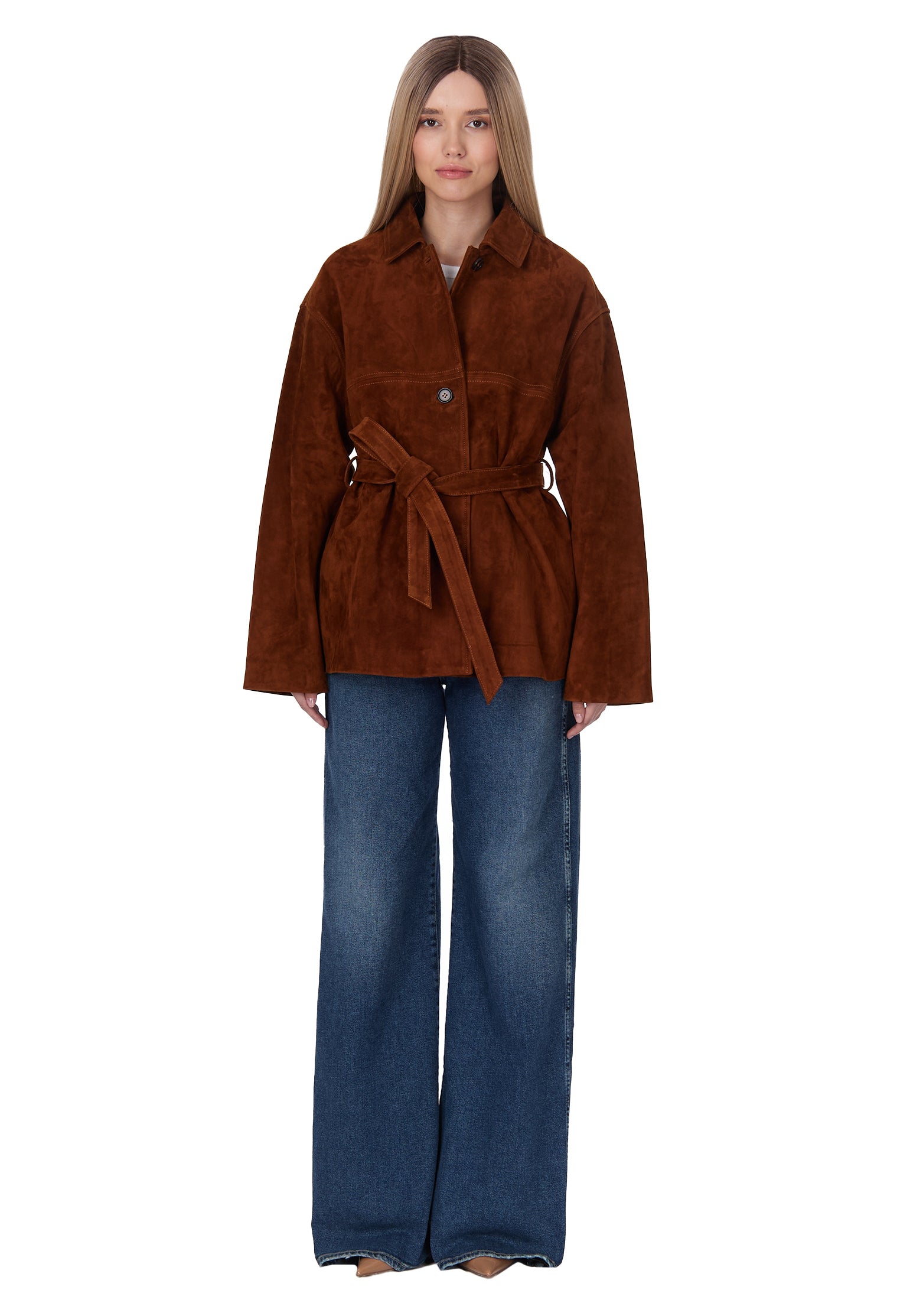 Biella Blazer — Orange