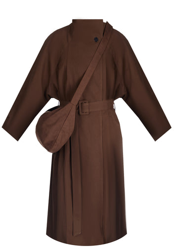 Chioggia Trench Coat — Brown