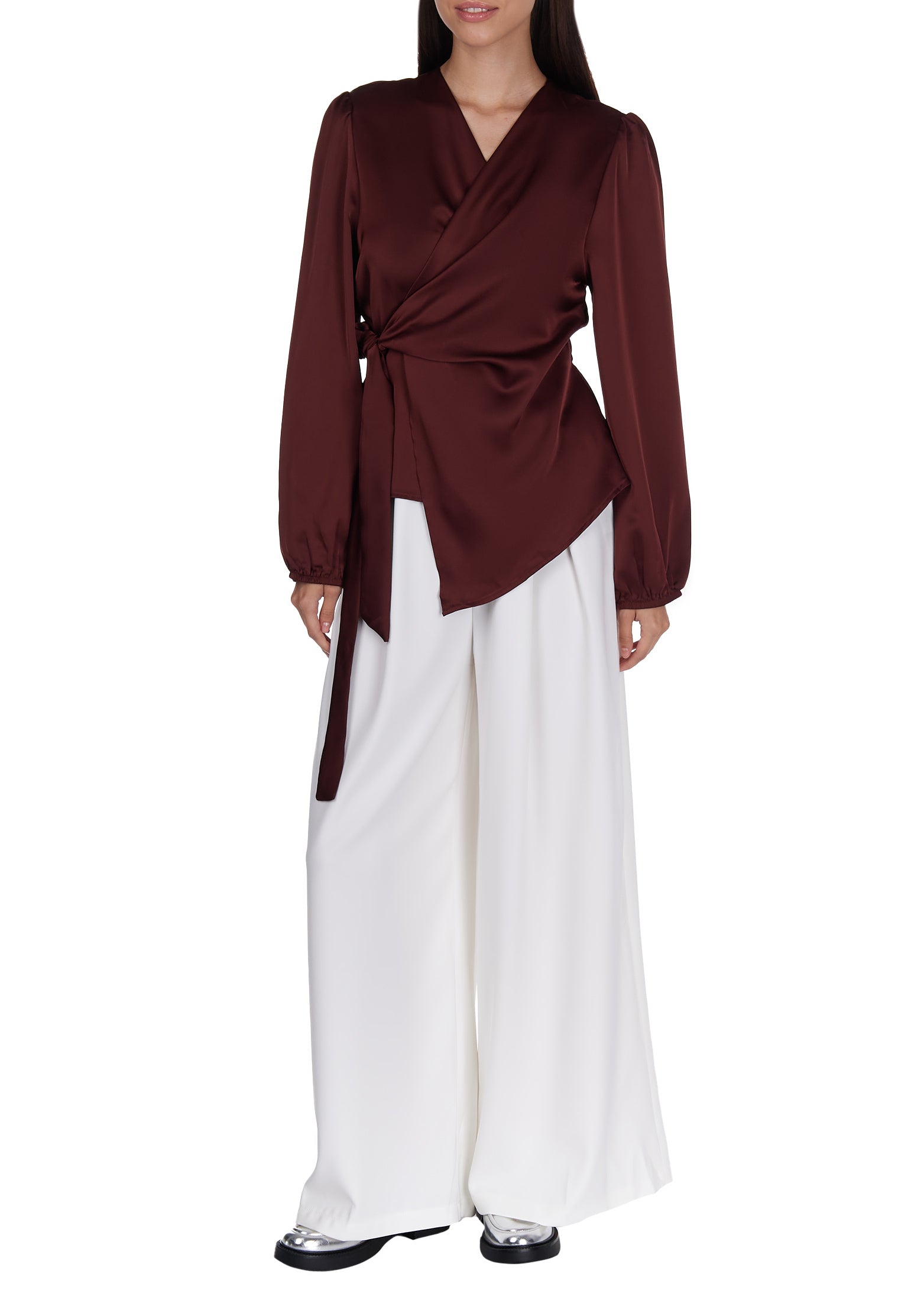 Rabbi Blouse — Brown